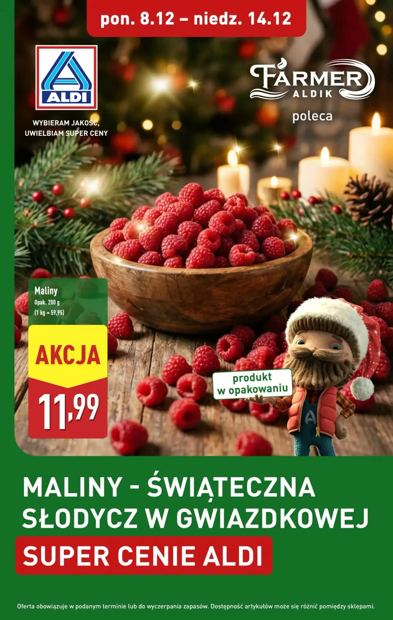 Aldi Gazetka 08.12.2025 - 14.12.2025