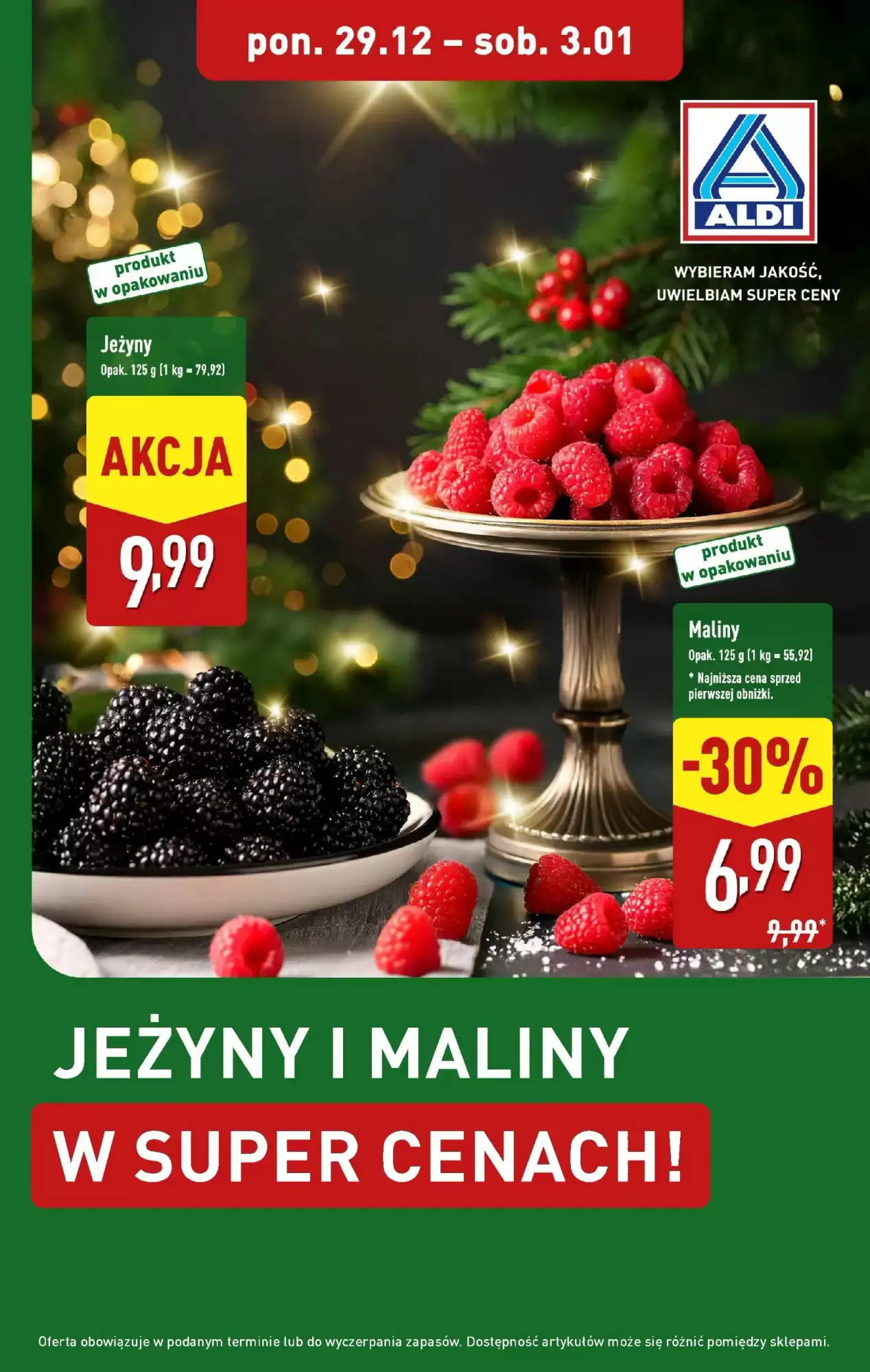 Aldi Gazetka 29.12.2025 - 03.01.2026