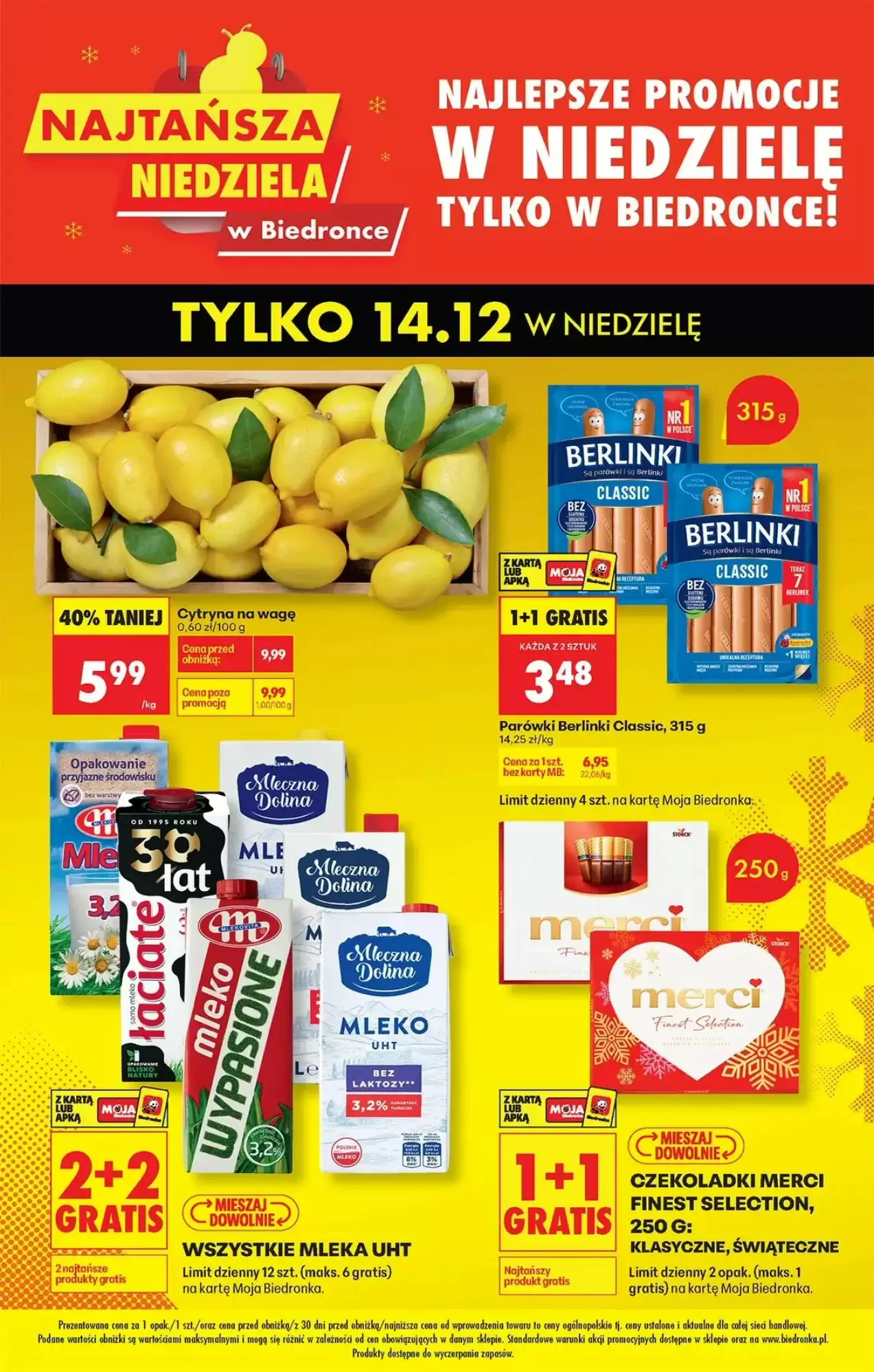 Biedronka Gazetka 14.12.2025 - 14.12.2025