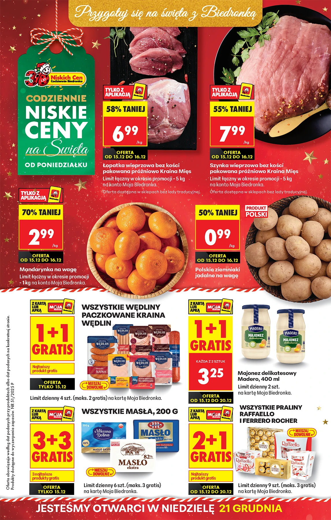 Gazetka Biedronka od 15.12.2025 do 21.12.2025 - W tym tygodniu