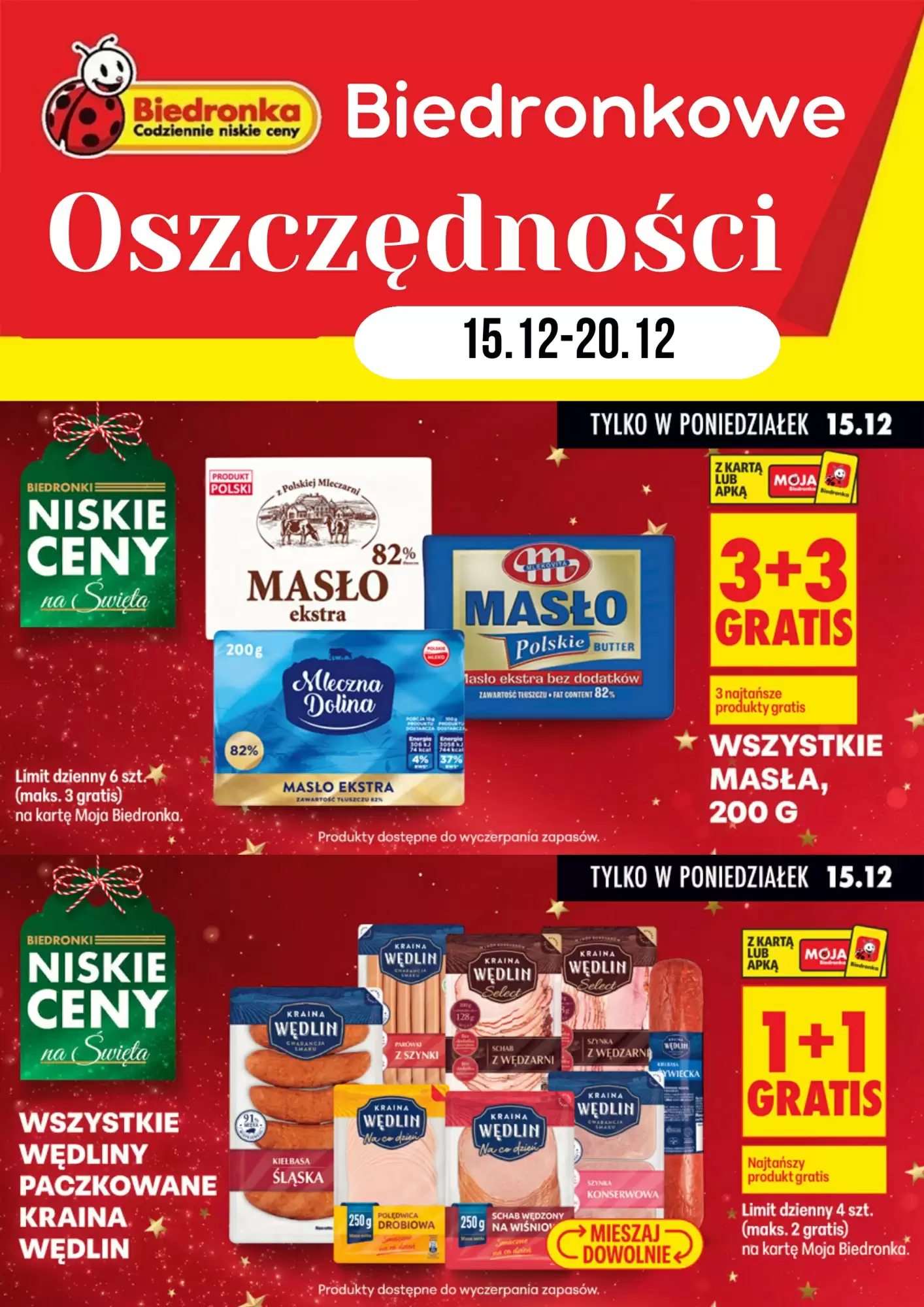 Biedronka Gazetka 15.12.2025 - 20.12.2025
