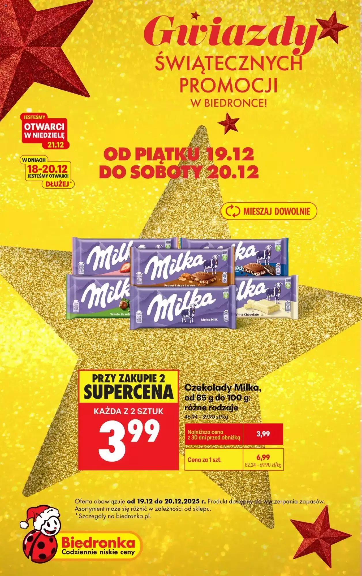 Biedronka Gazetka 19.12.2025 - 20.12.2025