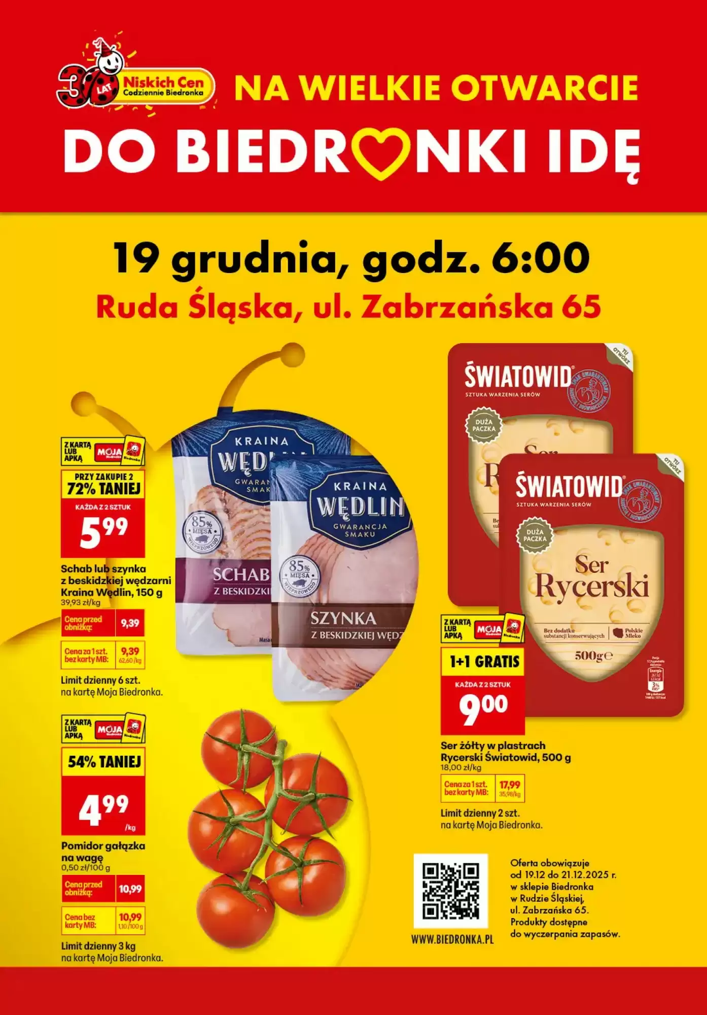 Biedronka Gazetka 19.12.2025 - 21.12.2025