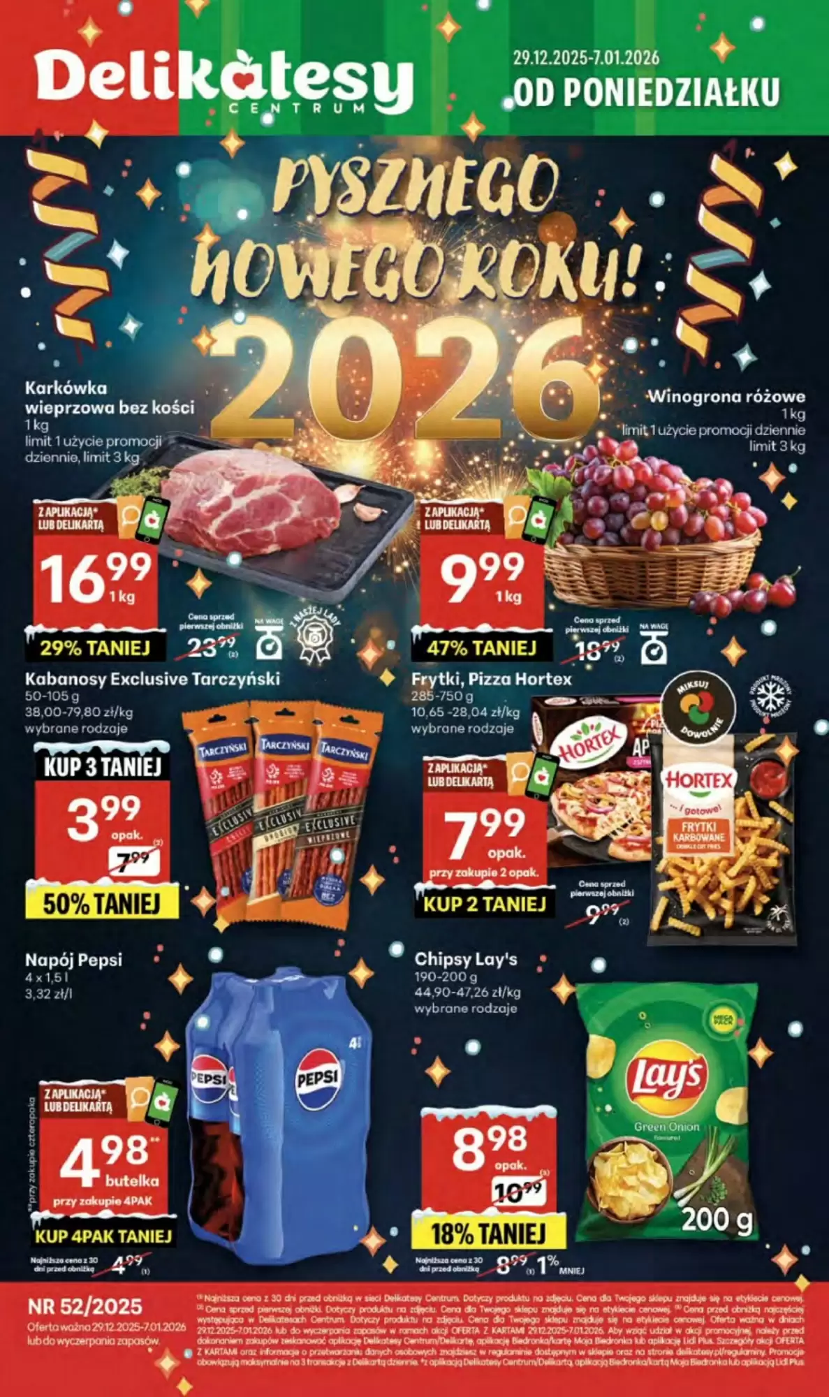 Delikatesy Centrum Gazetka 29.12.2025 - 07.01.2026