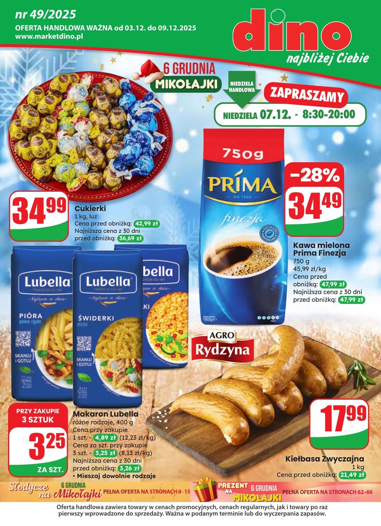 Gazetka Dino od 03.12.2025 do 09.12.2025