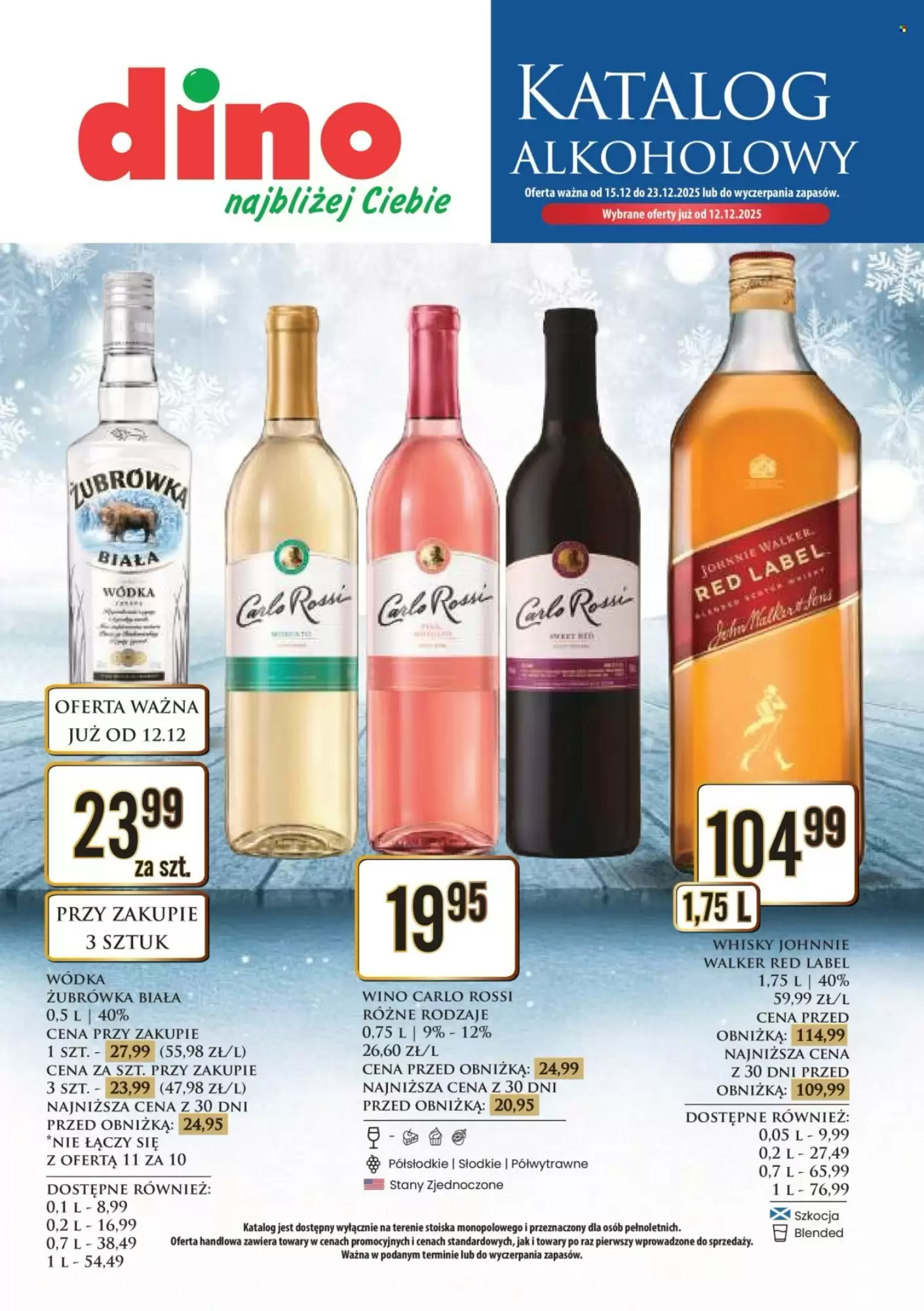 Dino Gazetka 15.12.2025 - 23.12.2025