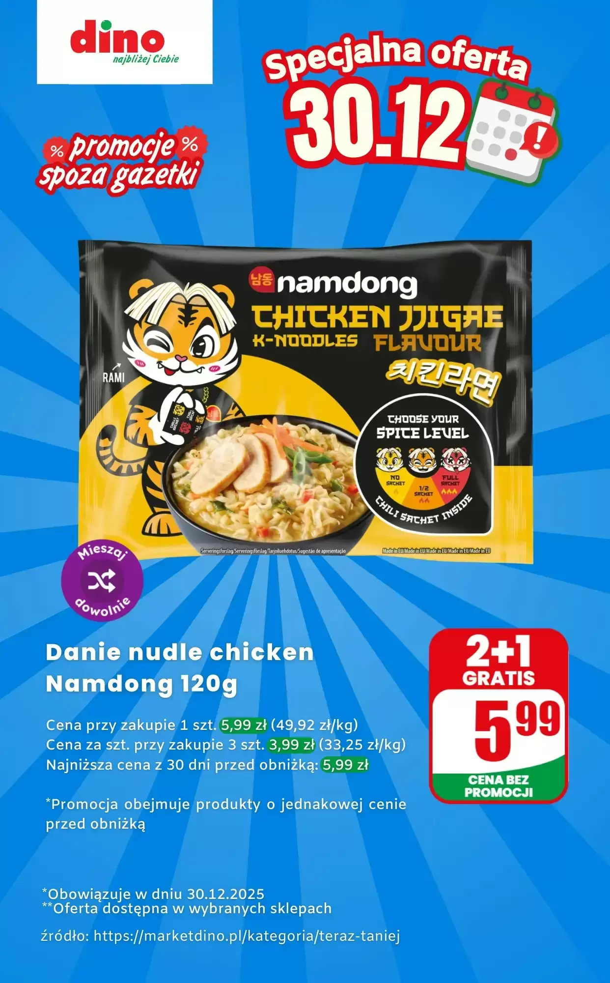 Dino Gazetka 30.12.2025 - 30.12.2025