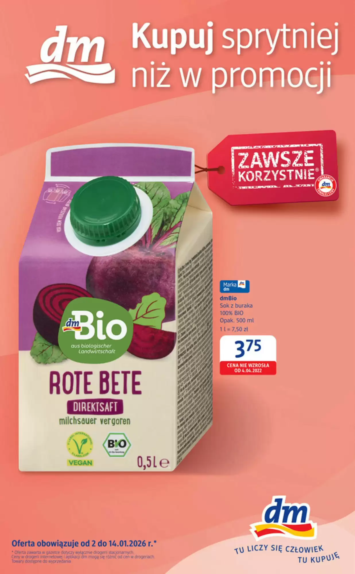 Dm Drogerie Markt Gazetka 02.01.2026 - 14.01.2026