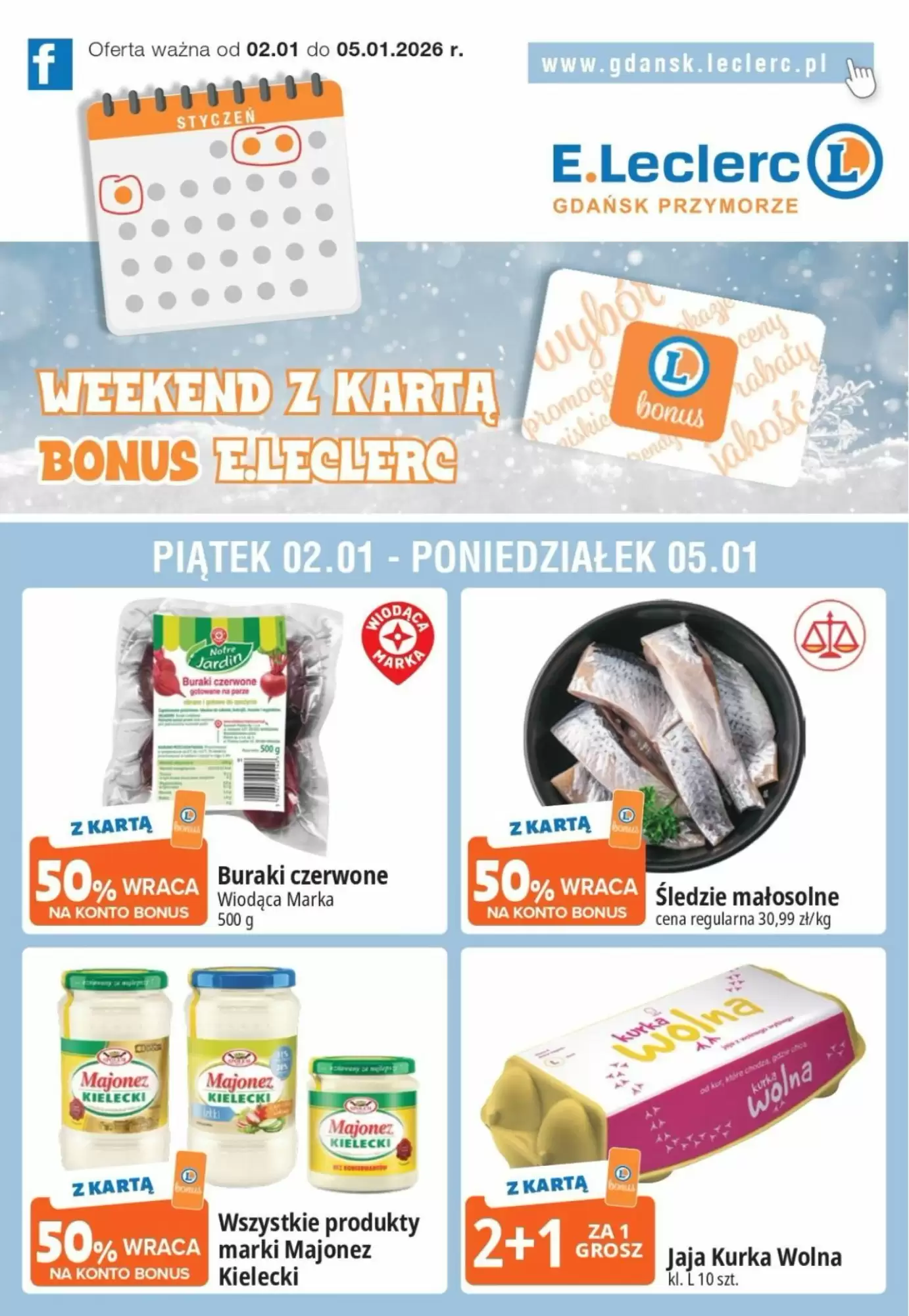 E.Leclerc Gazetka 02.01.2026 - 05.01.2026