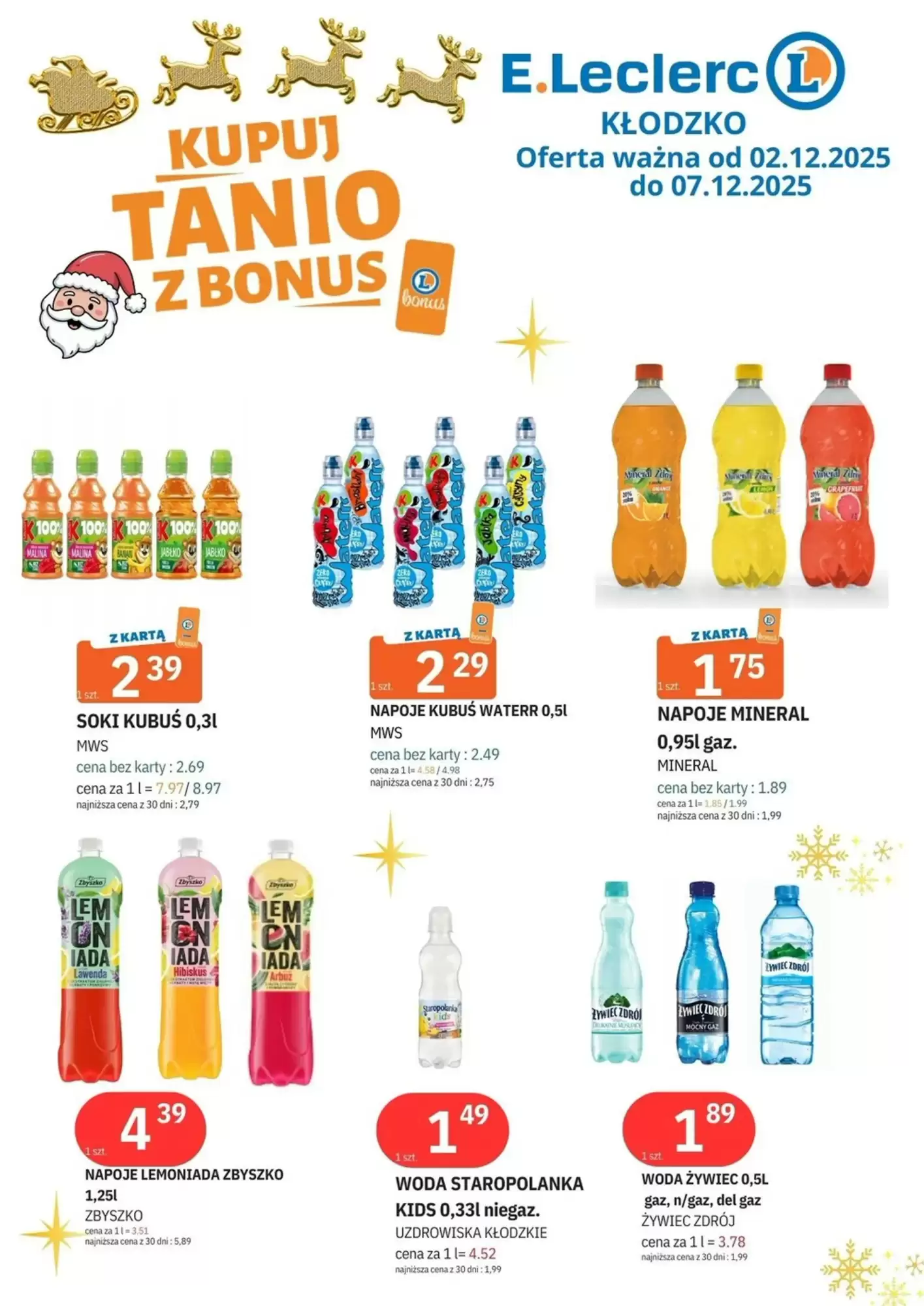 E.Leclerc Gazetka 02.12.2025 - 07.12.2025