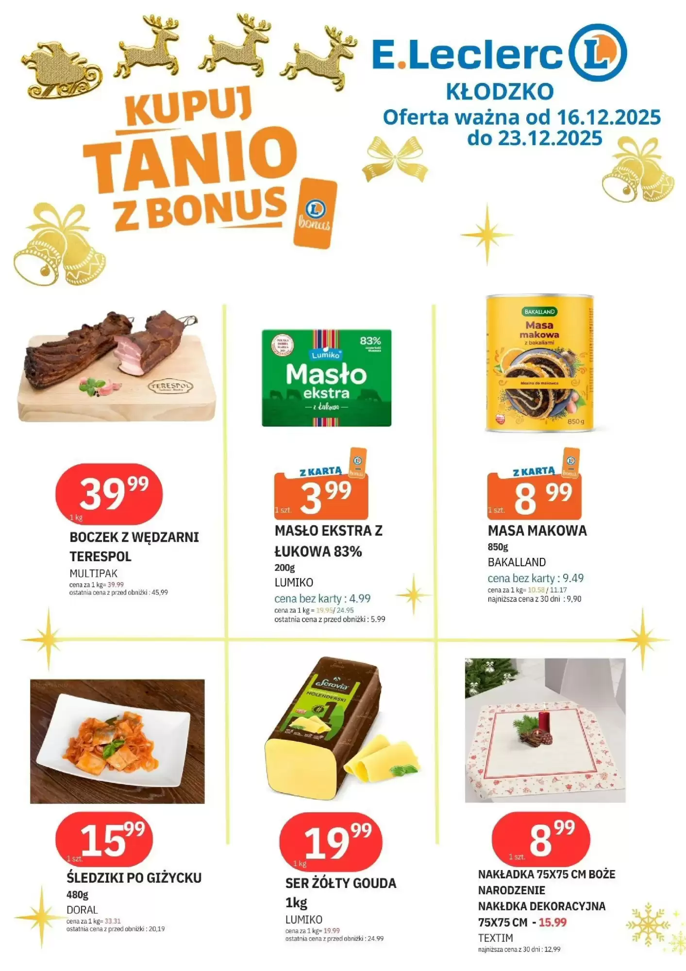 E.Leclerc Gazetka 15.12.2025 - 23.12.2025