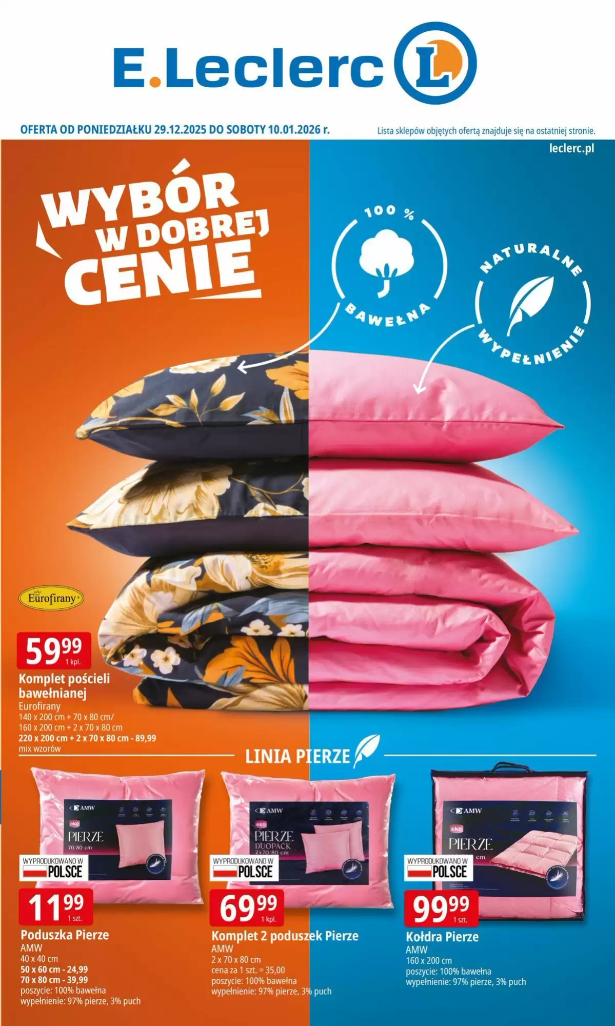 E.Leclerc Gazetka 29.12.2025 - 10.01.2026
