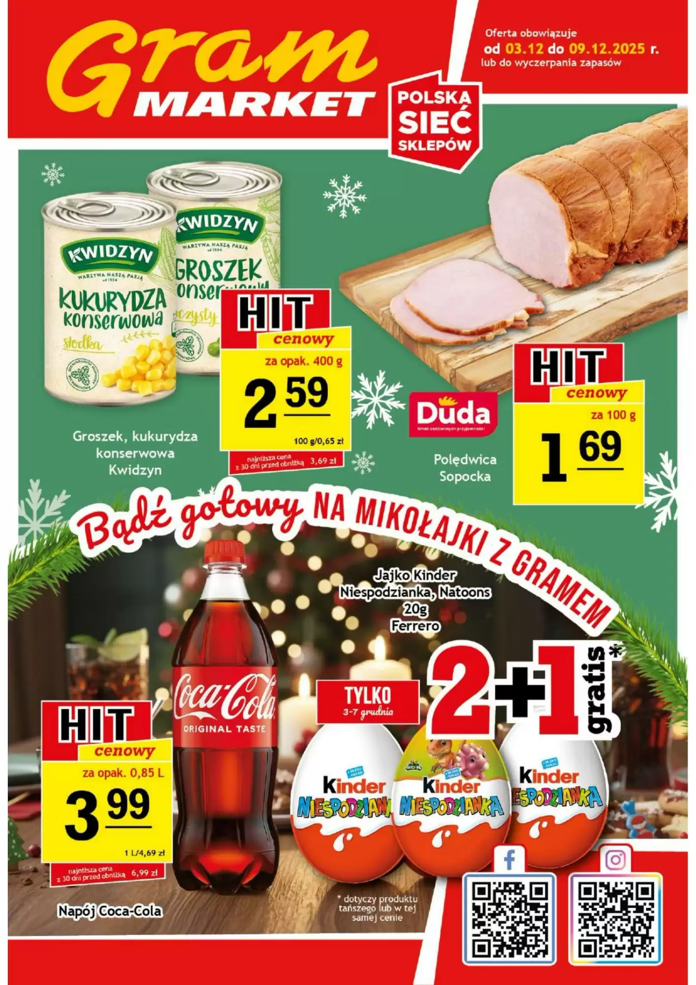 Gram Market Gazetka 03.12.2025 - 09.12.2025