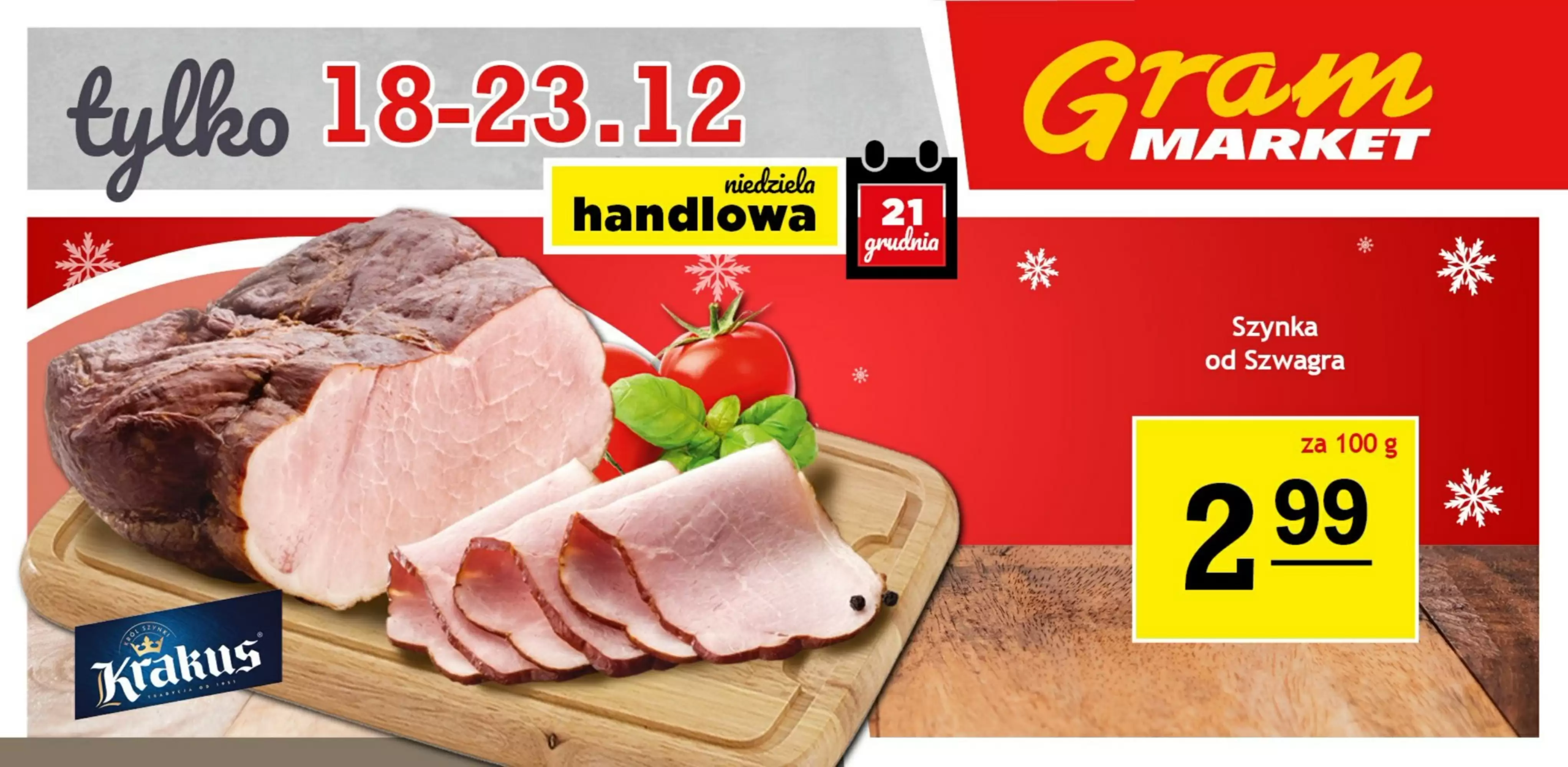 Gram Market Gazetka 18.12.2025 - 23.12.2025