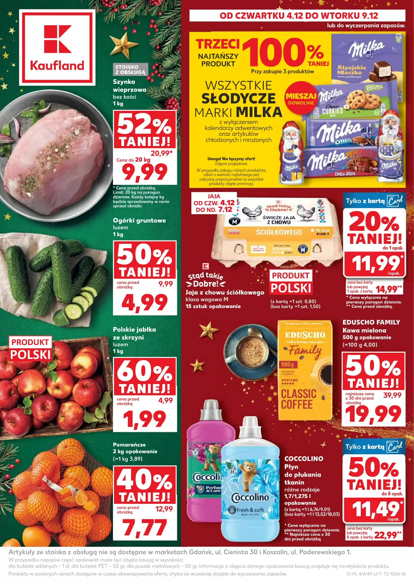 Kaufland Gazetka 04.12.2025 - 09.12.2025