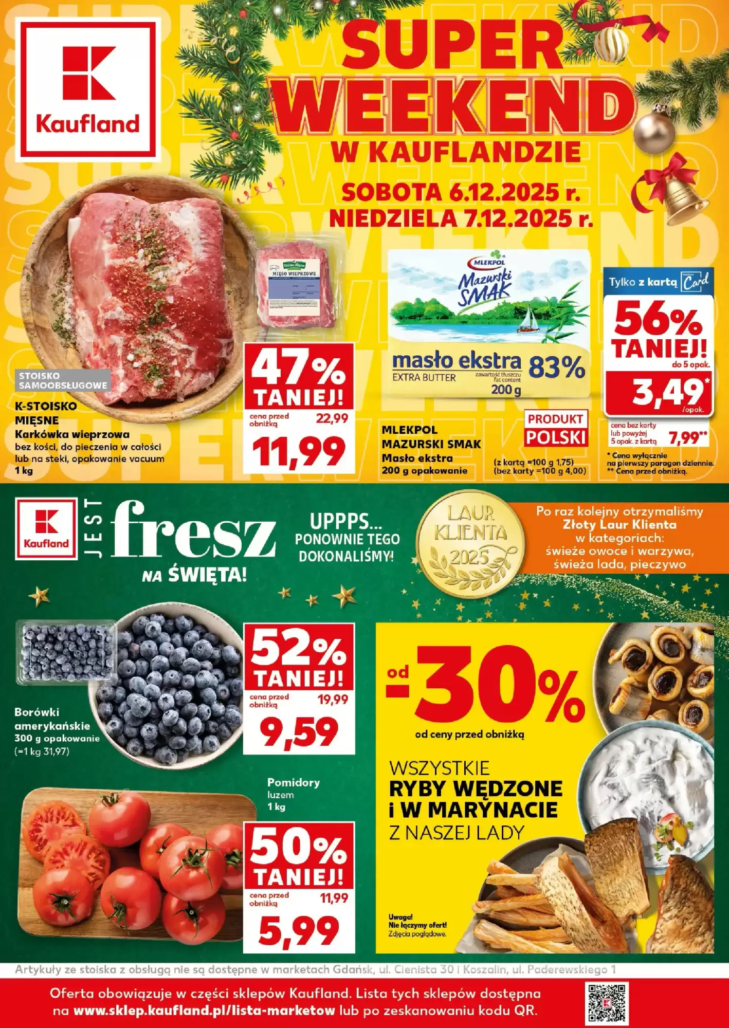 Kaufland Gazetka 06.12.2025 - 07.12.2025