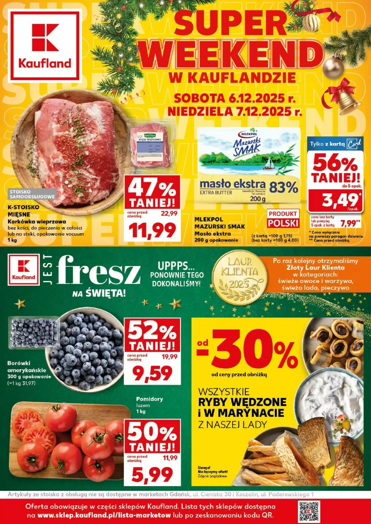 Kaufland Gazetka 06.12.2025 - 07.12.2025