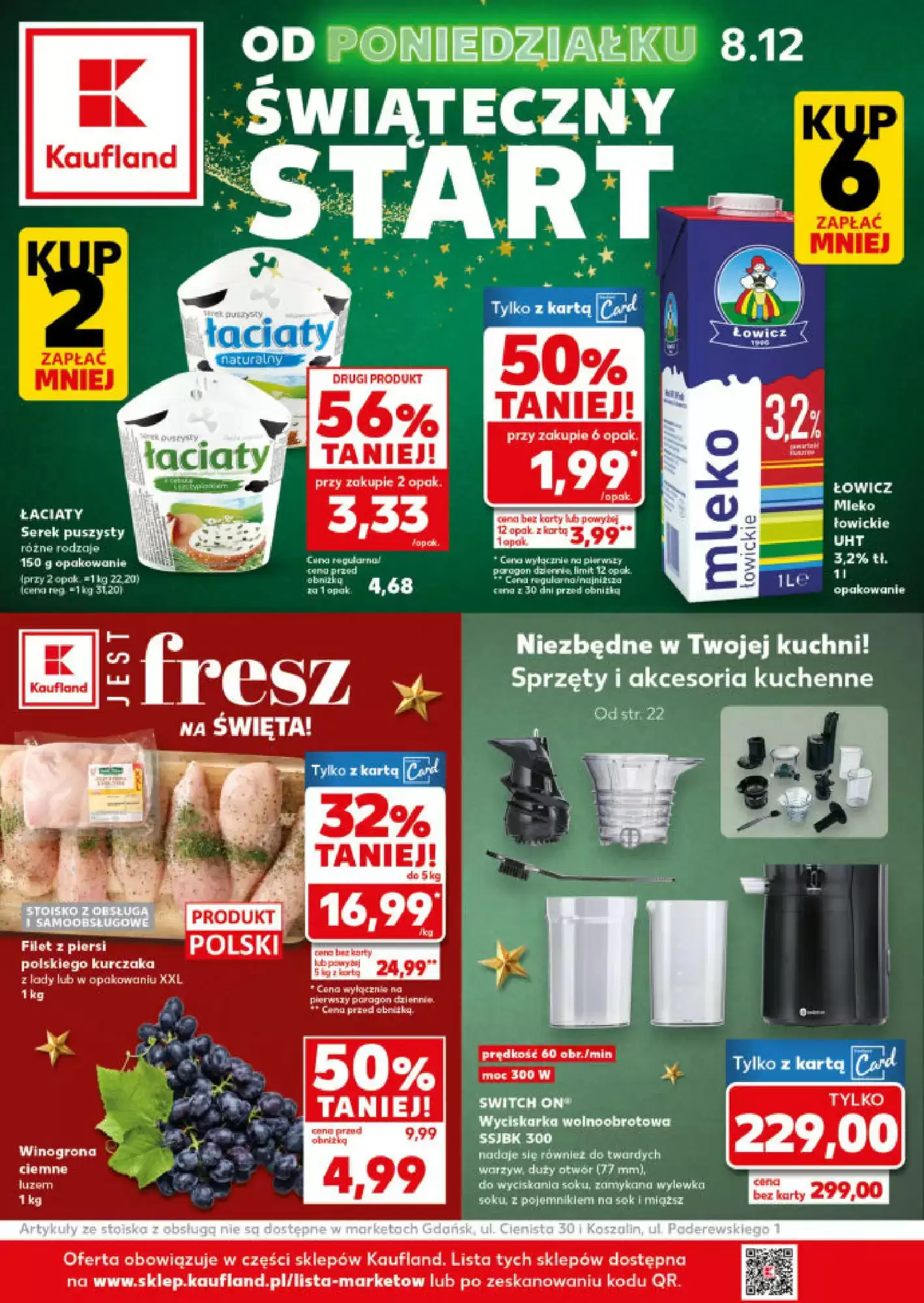 Kaufland Gazetka 08.12.2025 - 09.12.2025