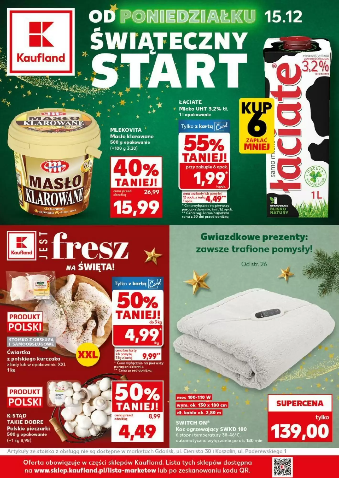 Kaufland Gazetka 15.12.2025 - 16.12.2025