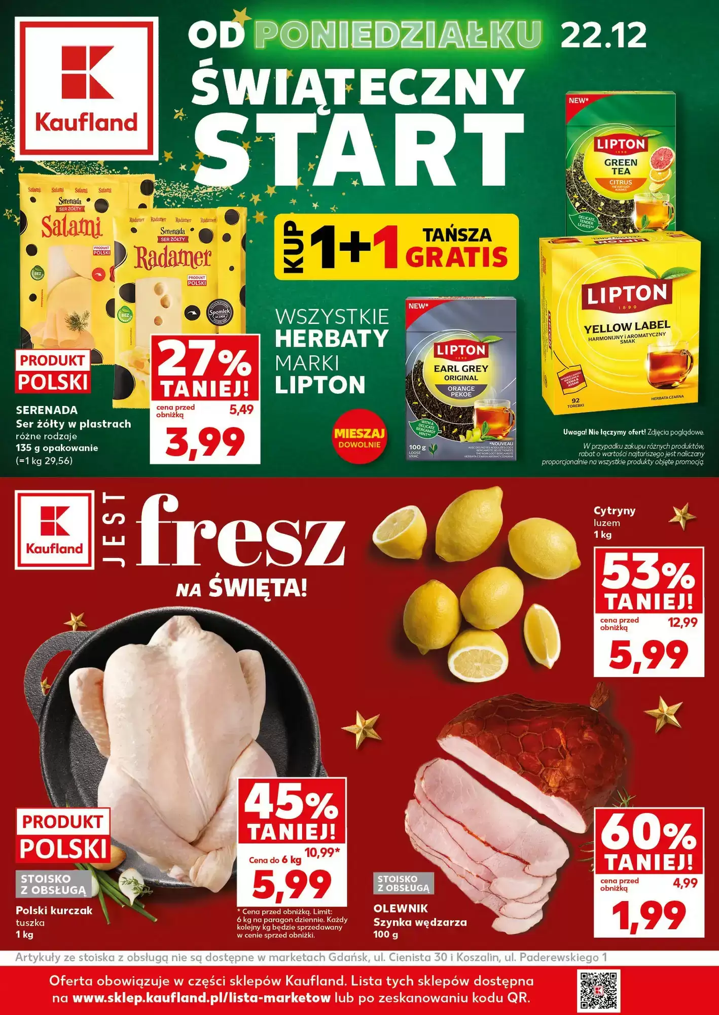 Kaufland Gazetka 22.12.2025 - 23.12.2025