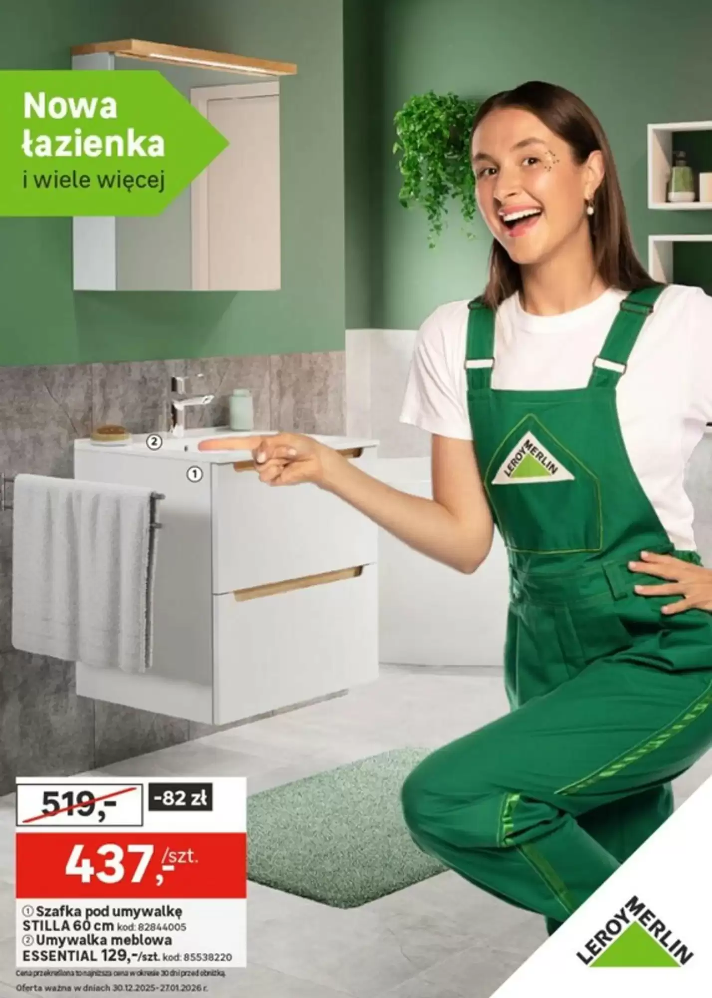 Leroy Merlin Gazetka 30.12.2025 - 27.01.2026