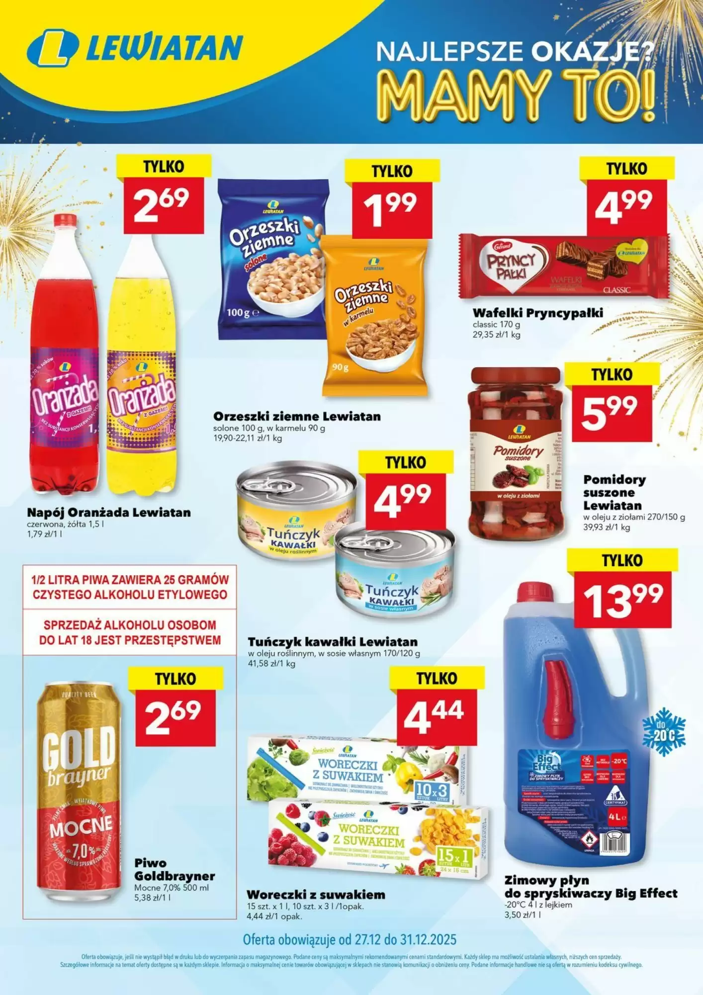 Lewiatan Gazetka 27.12.2025 - 31.12.2025