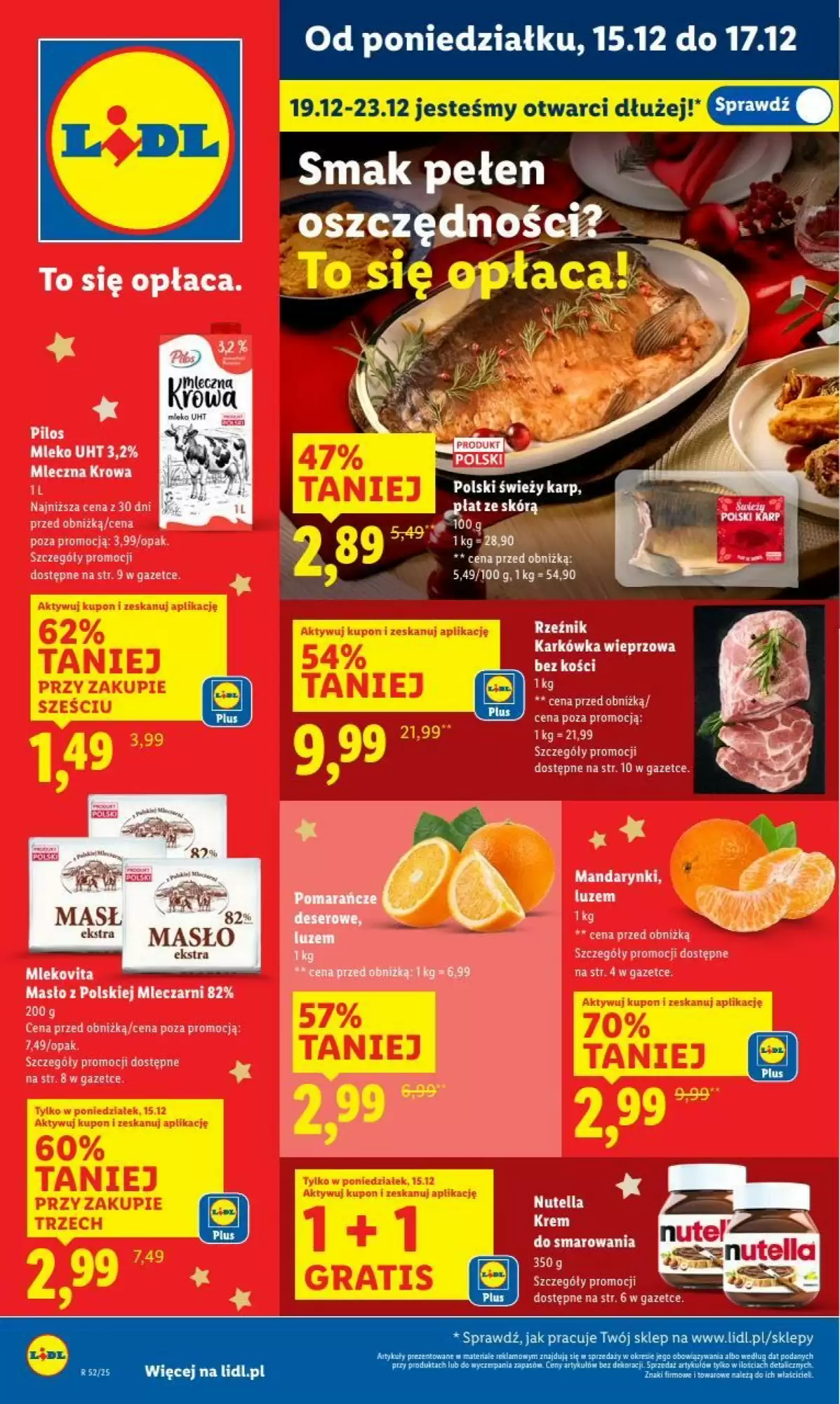 Lidl Gazetka 15.12.2025 - 17.12.2025