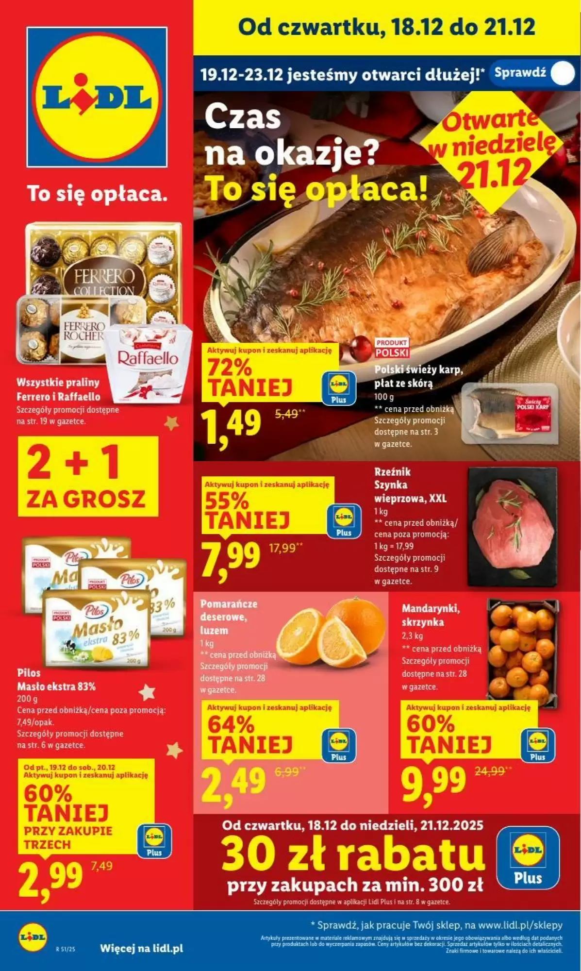 Lidl Gazetka 18.12.2025 - 21.12.2025