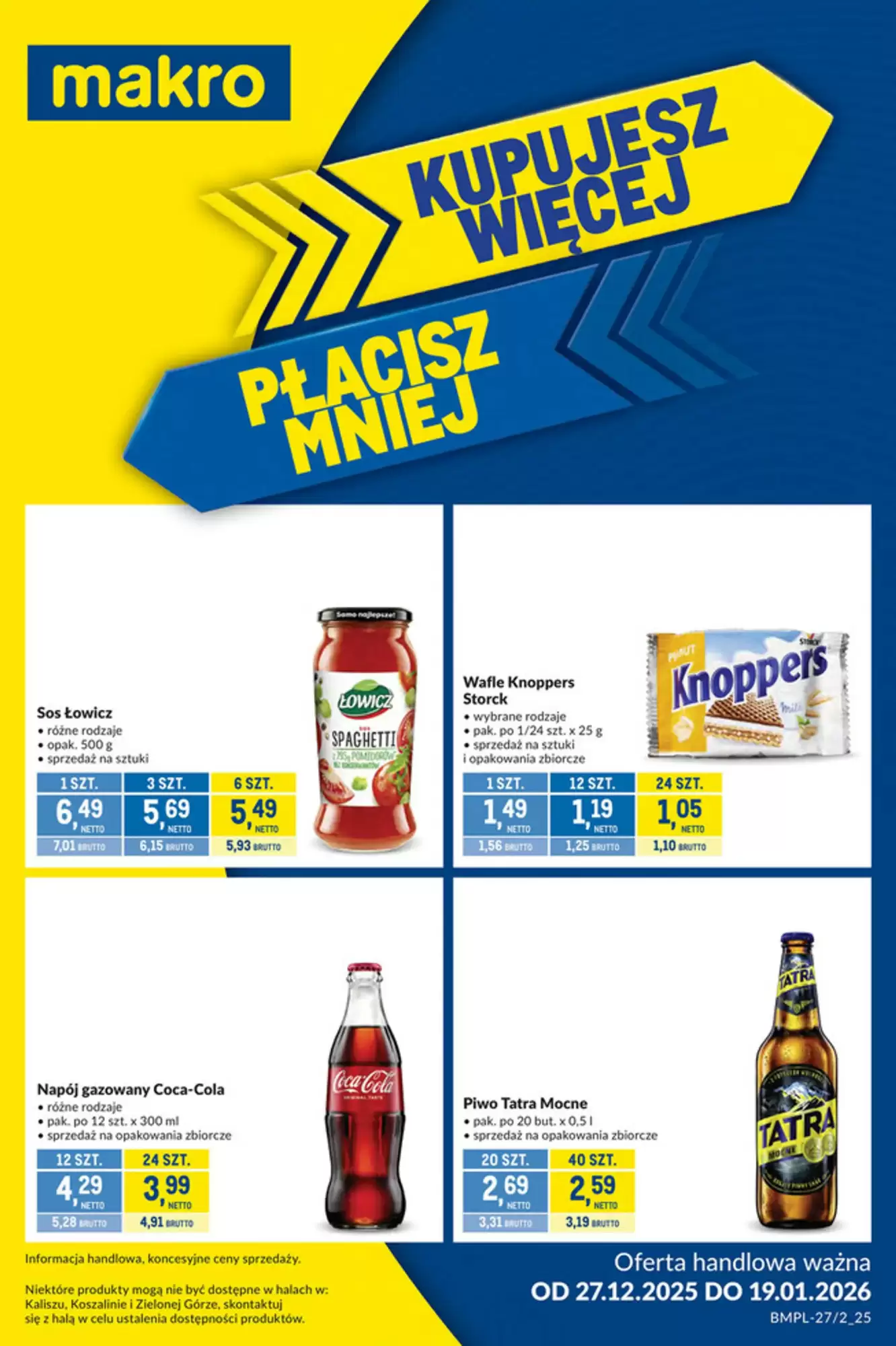 Makro Gazetka 27.12.2025 - 19.01.2026