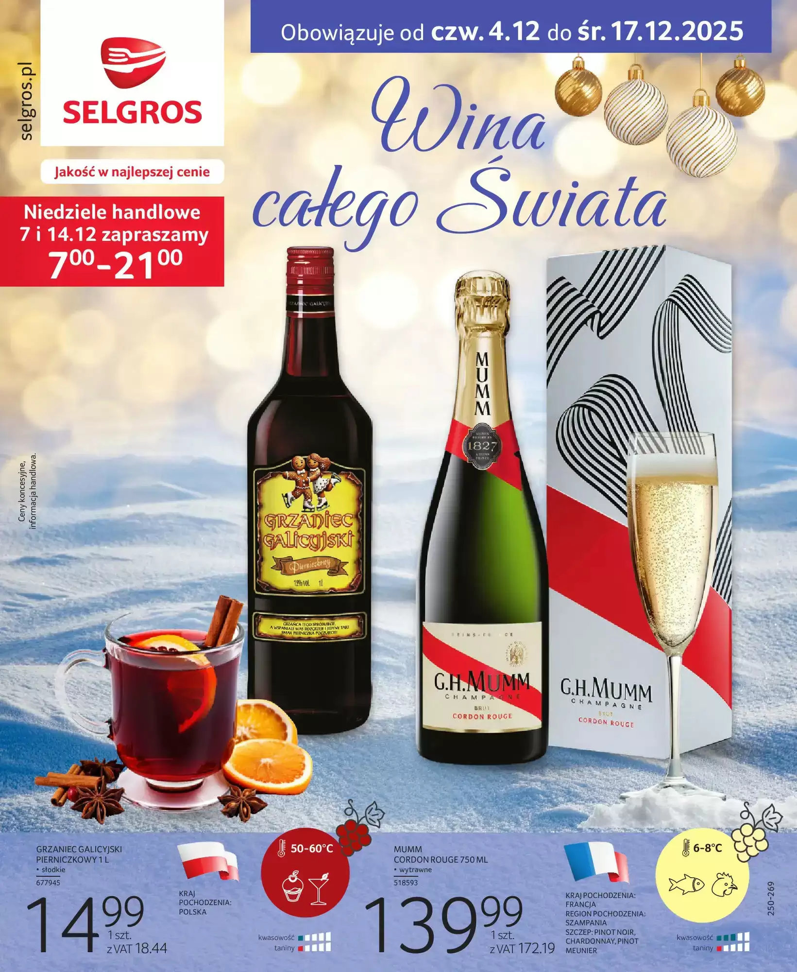 Selgros Gazetka 04.12.2025 - 17.12.2025