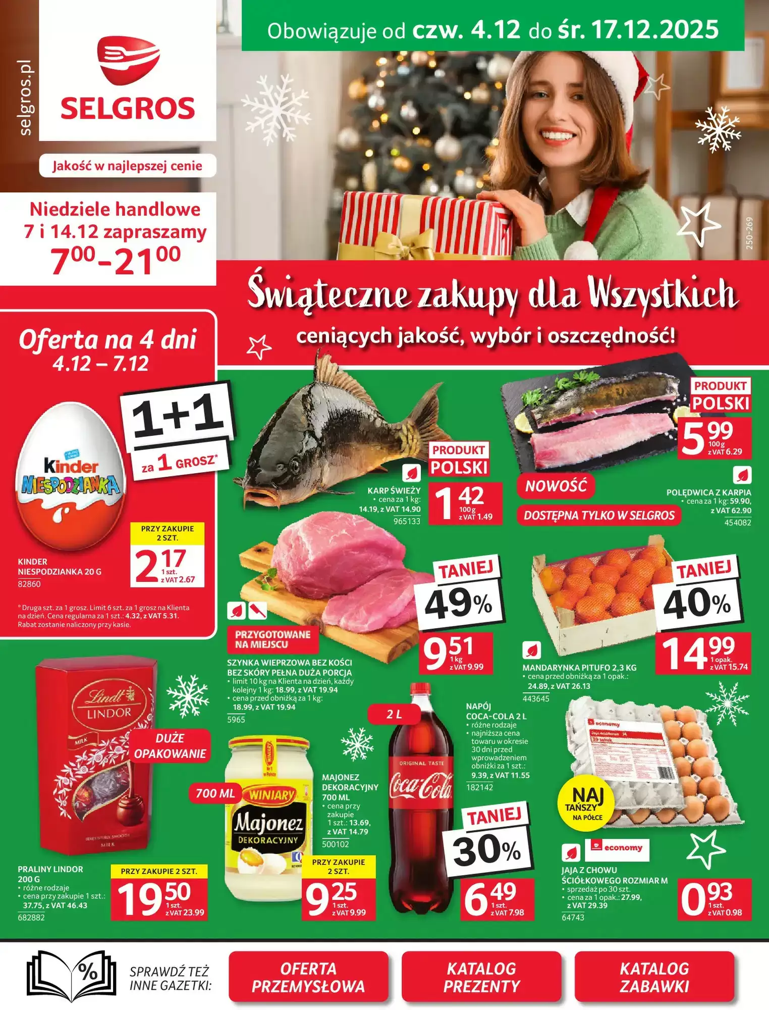 Selgros Gazetka 04.12.2025 - 17.12.2025