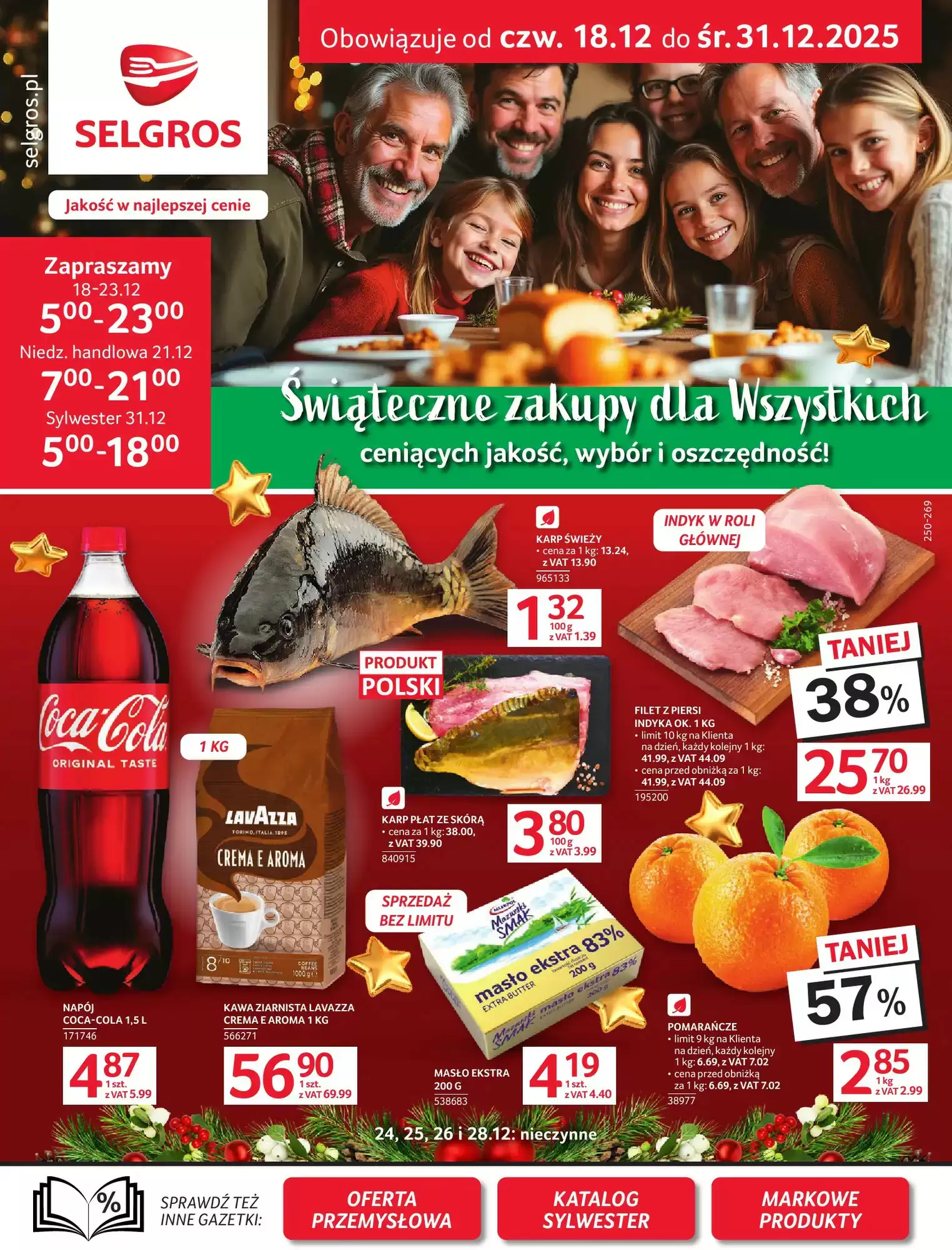 Selgros Gazetka 18.12.2025 - 31.12.2025