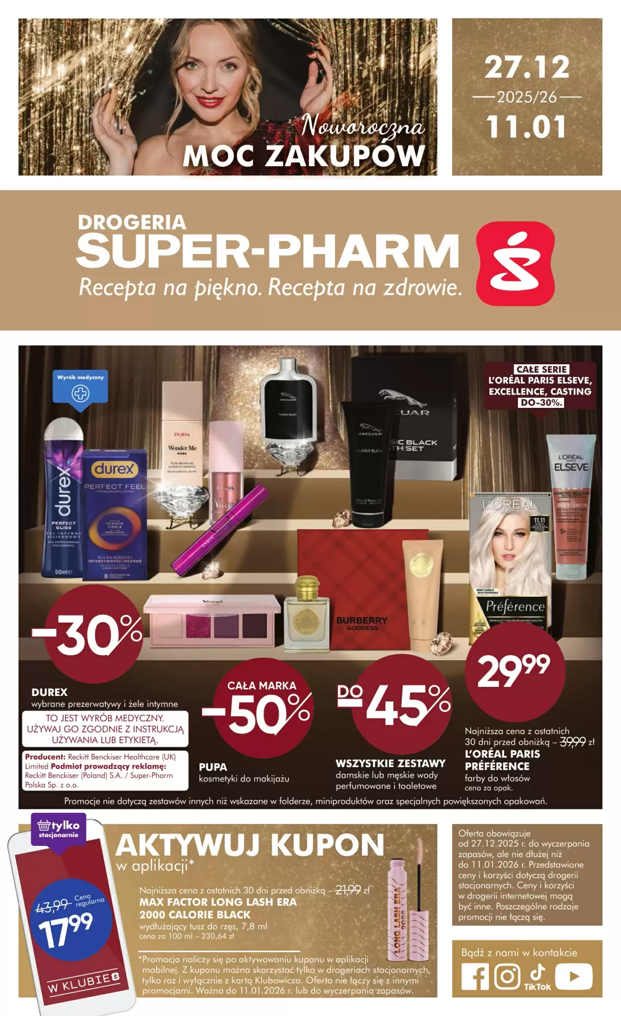 Superpharm Gazetka 27.12.2025 - 11.01.2026