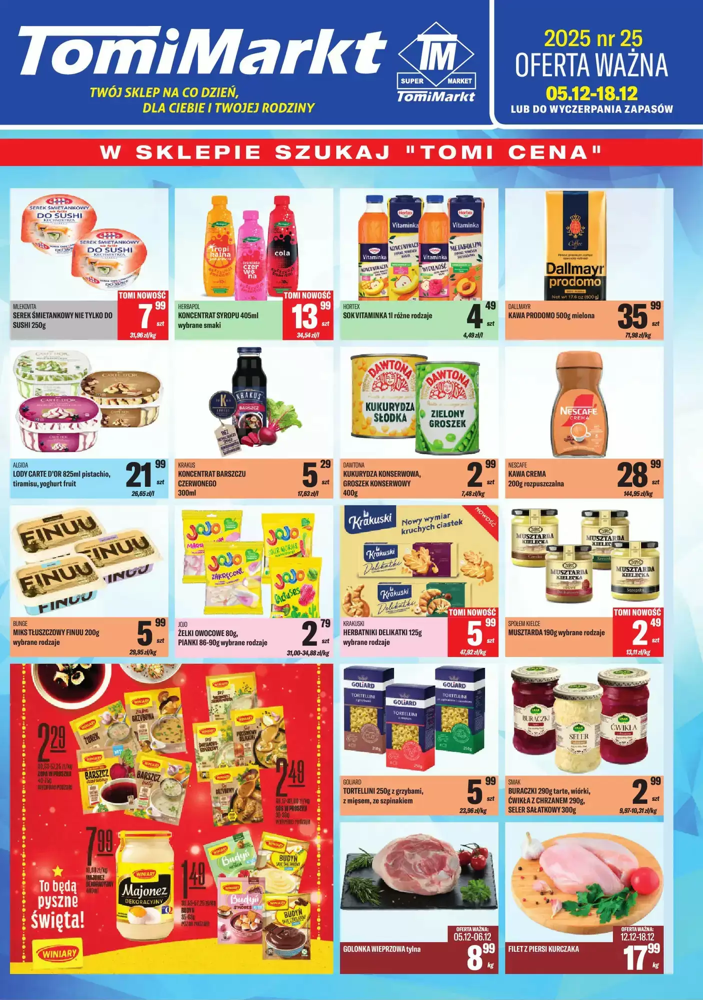 Tomimarkt Gazetka 05.12.2025 - 18.12.2025