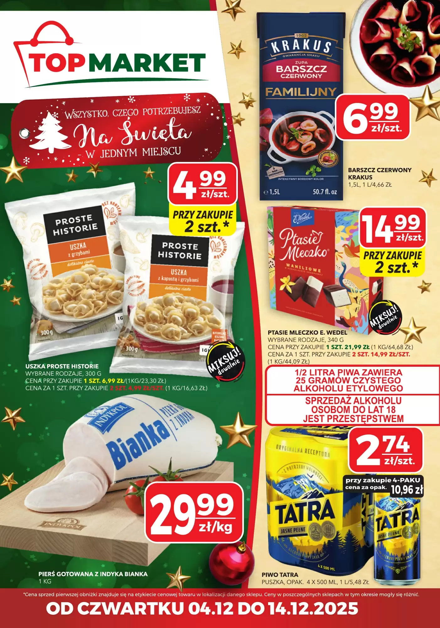Top Market Gazetka 04.12.2025 - 14.12.2025