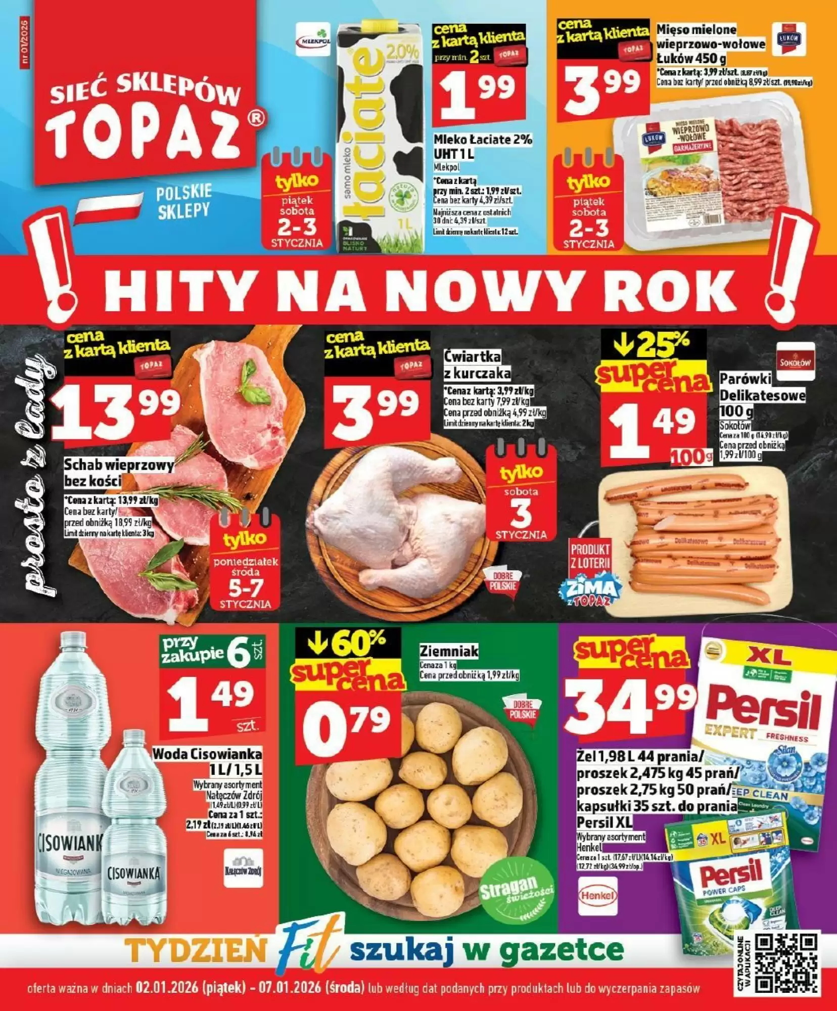 Topaz Gazetka 02.01.2026 - 07.01.2026