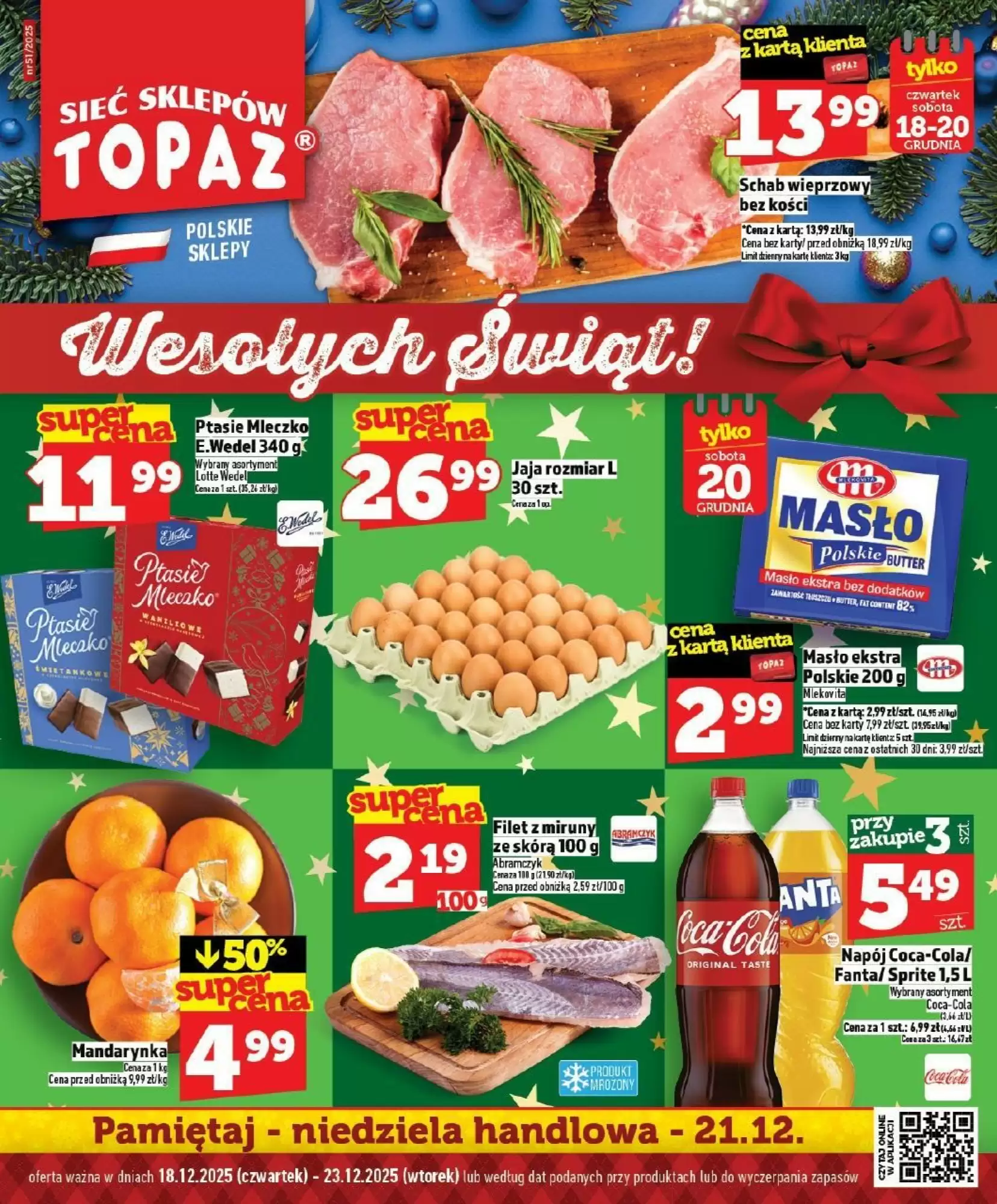 Topaz Gazetka 18.12.2025 - 23.12.2025