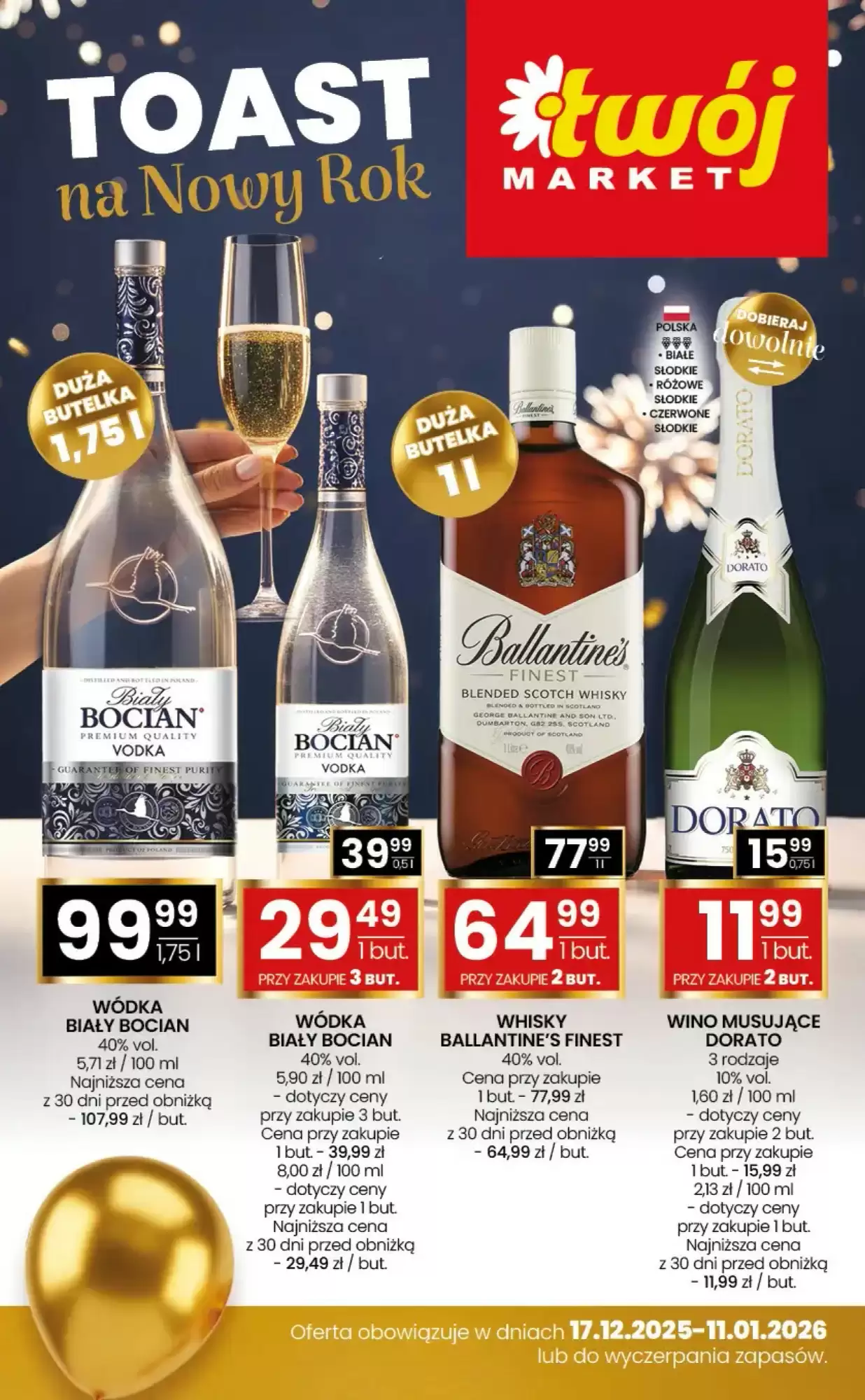 Twój Market Gazetka 17.12.2025 - 11.01.2026