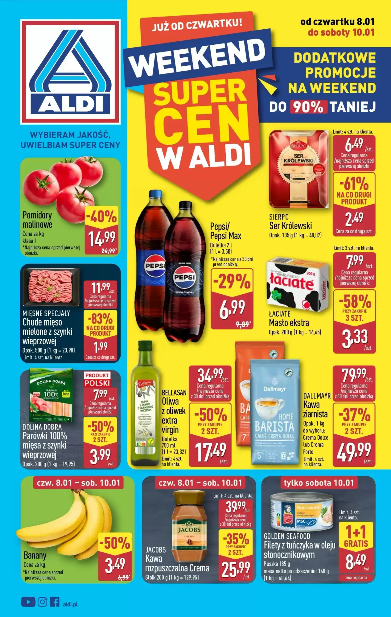 Aldi Gazetka 08.01.2026 - 10.01.2026