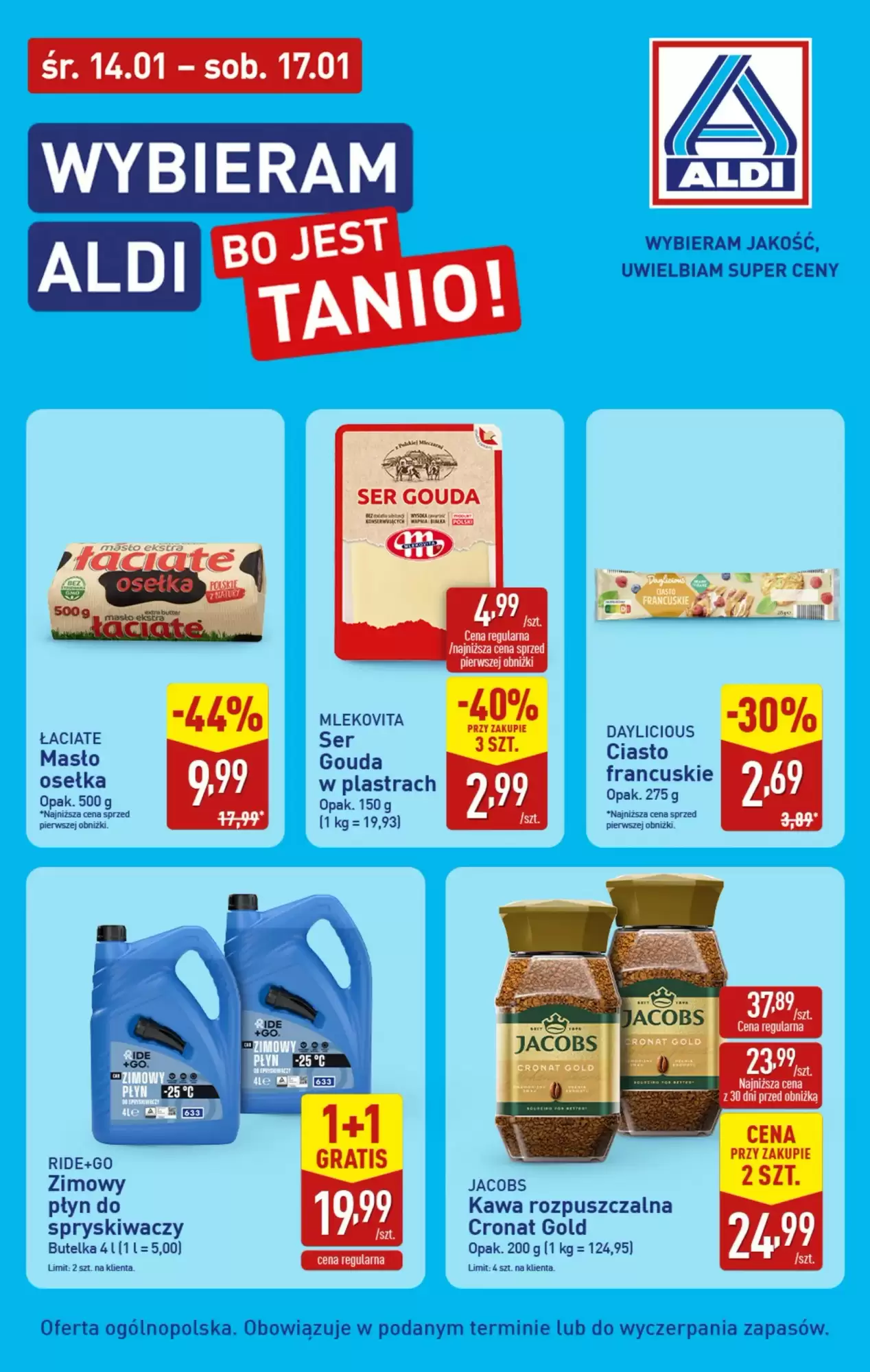 Aldi Gazetka 14.01.2026 - 17.01.2026