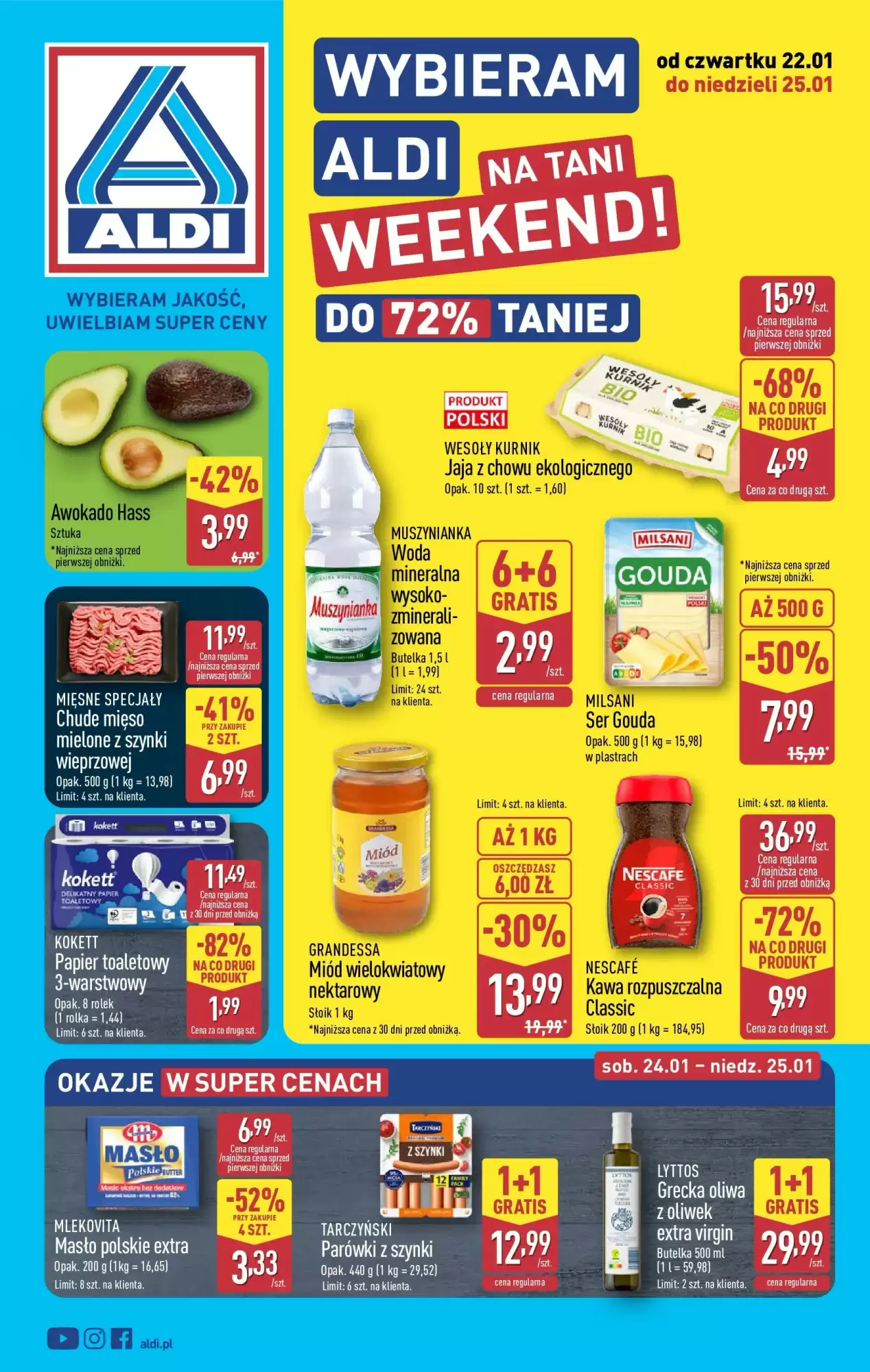 Aldi Gazetka 22.01.2026 - 25.01.2026