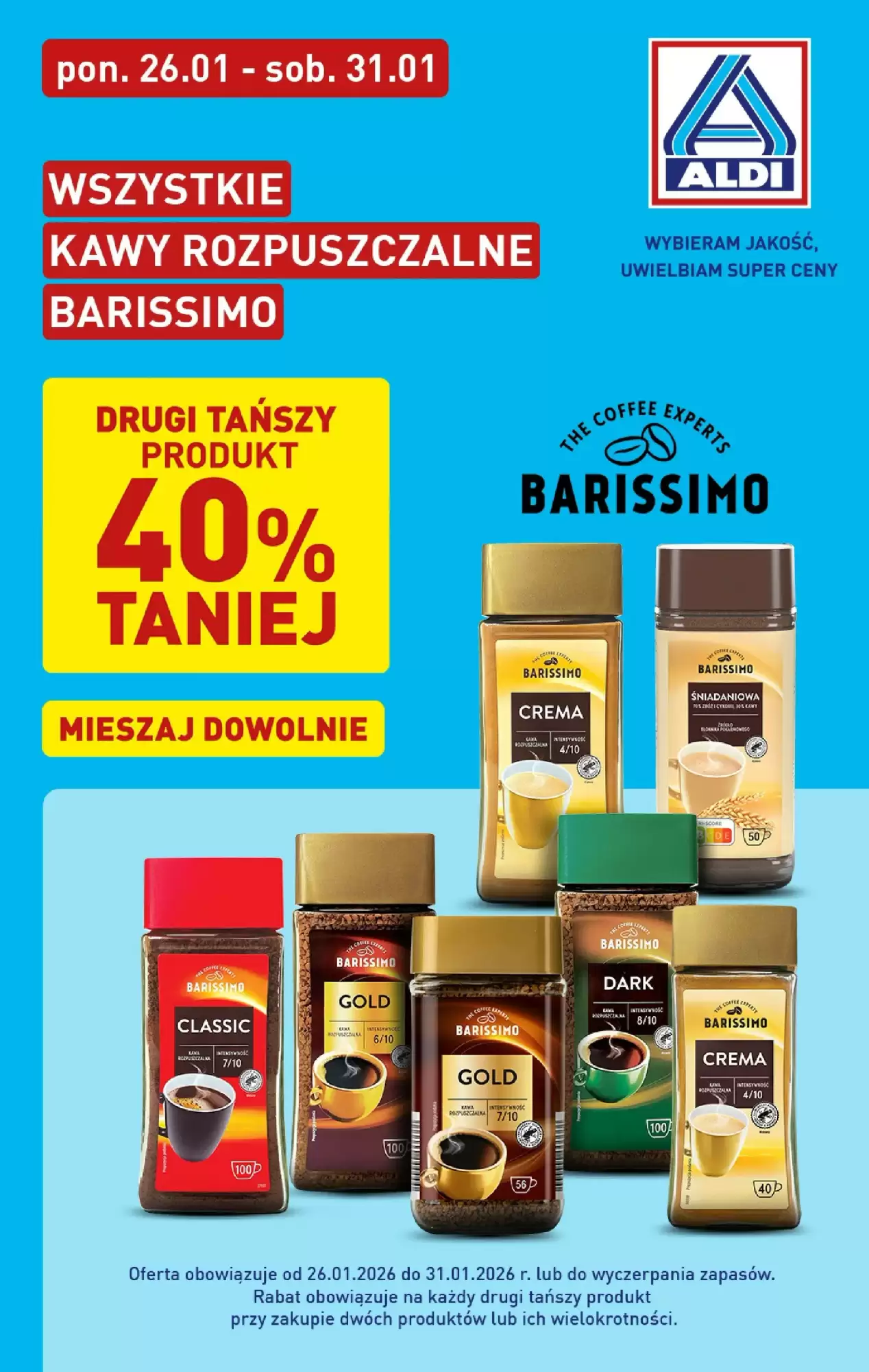 Aldi Gazetka 26.01.2026 - 31.01.2026