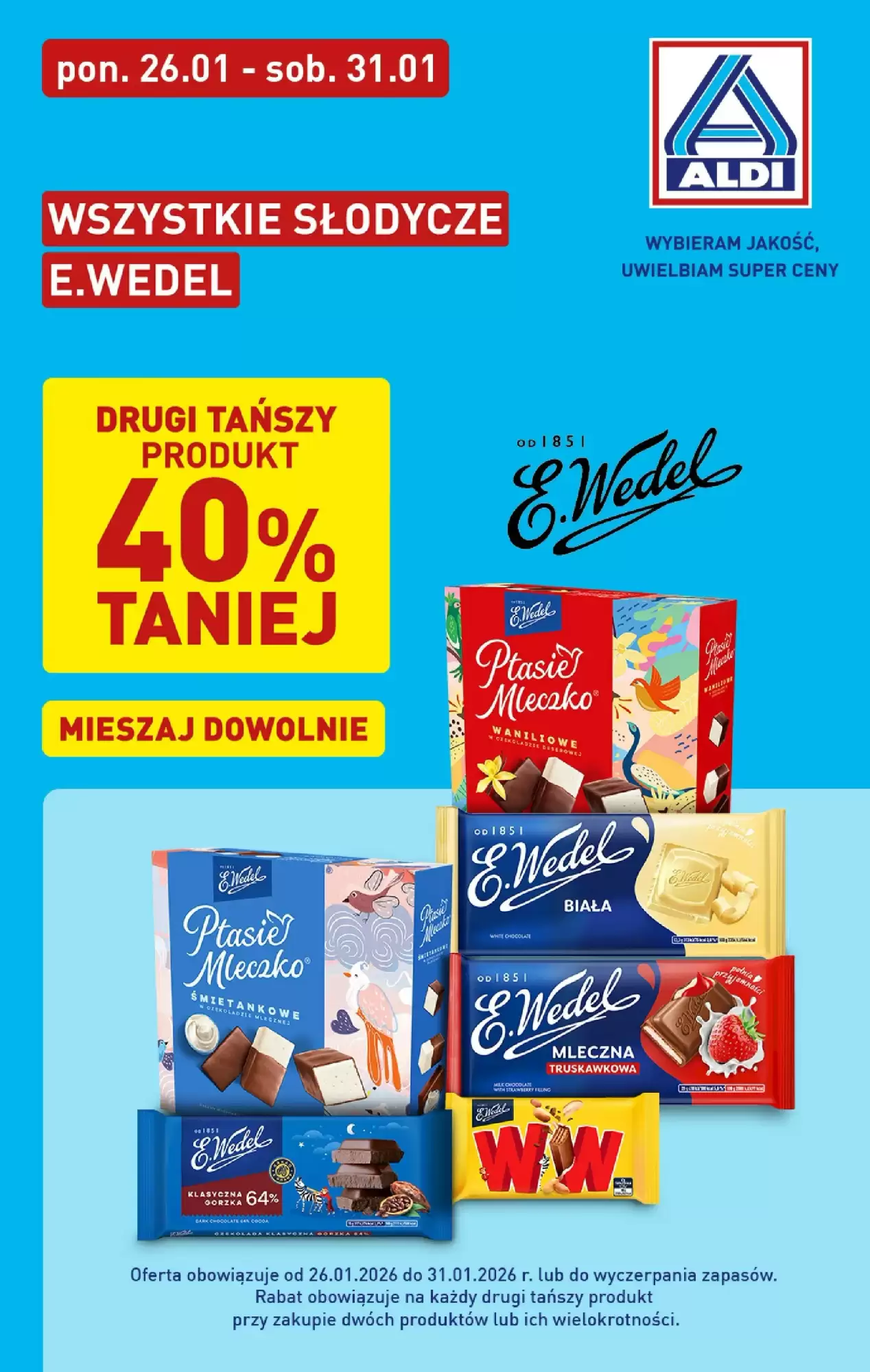Aldi Gazetka 26.01.2026 - 31.01.2026