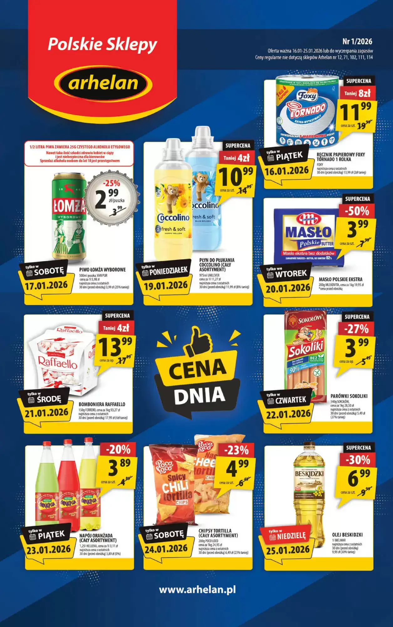 Arhelan Gazetka 16.01.2026 - 25.01.2026