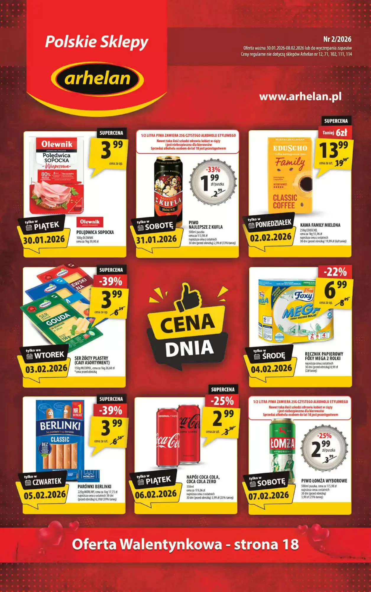 Arhelan Gazetka 30.01.2026 - 08.02.2026