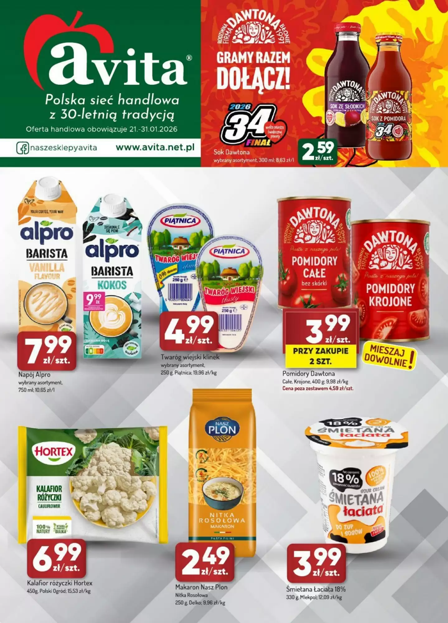 Avita Gazetka 21.01.2026 - 31.01.2026