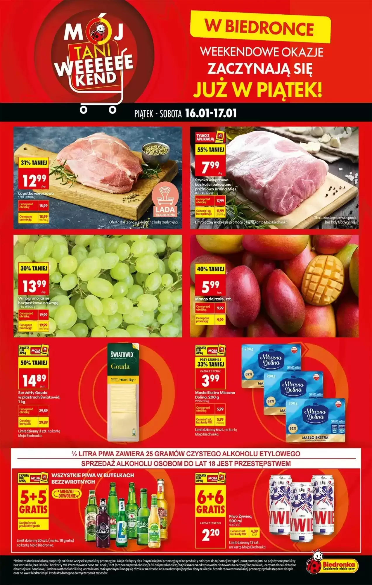 Biedronka Gazetka 16.01.2026 - 17.01.2026