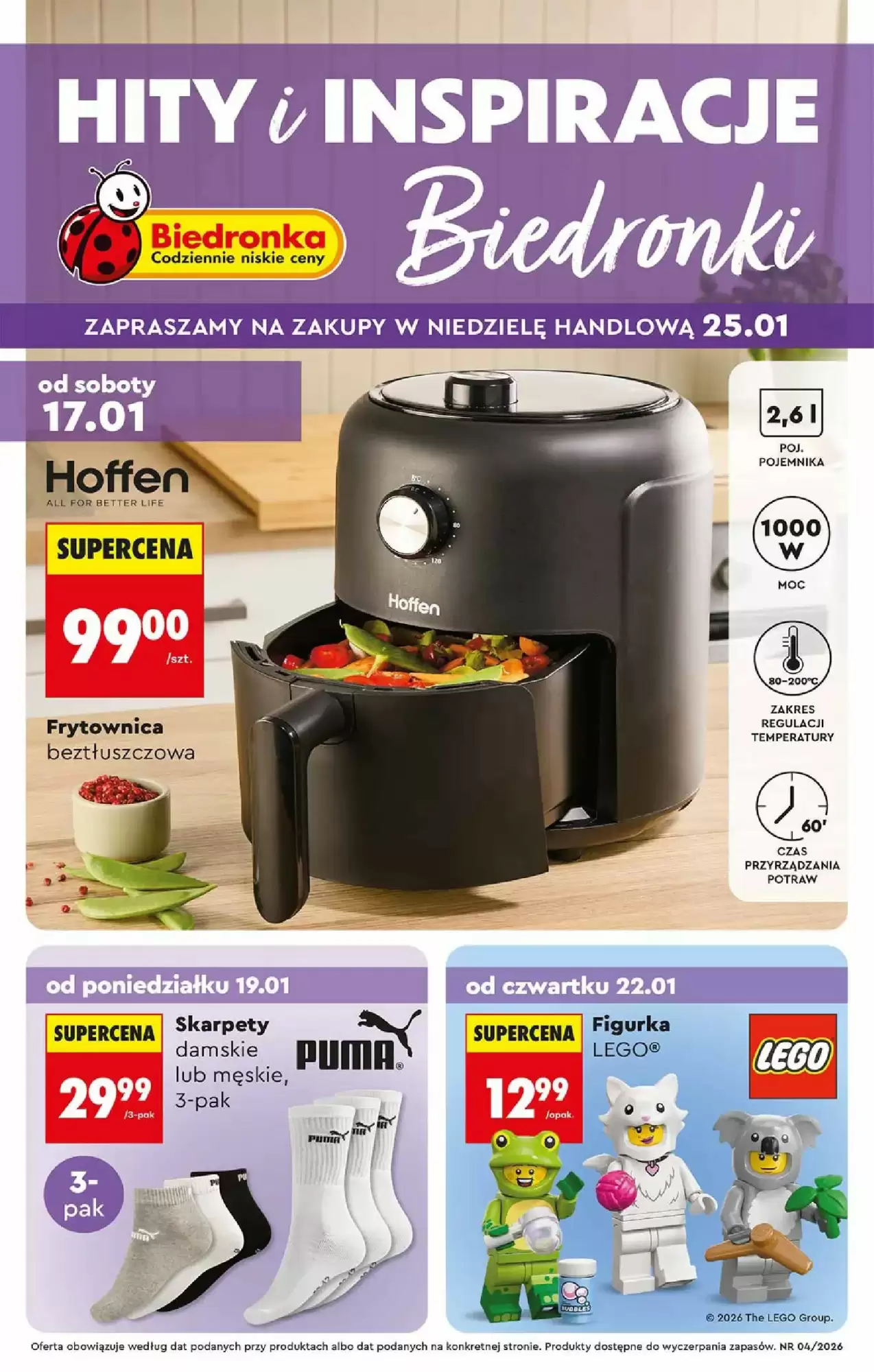 Biedronka Gazetka 17.01.2026 - 04.02.2026