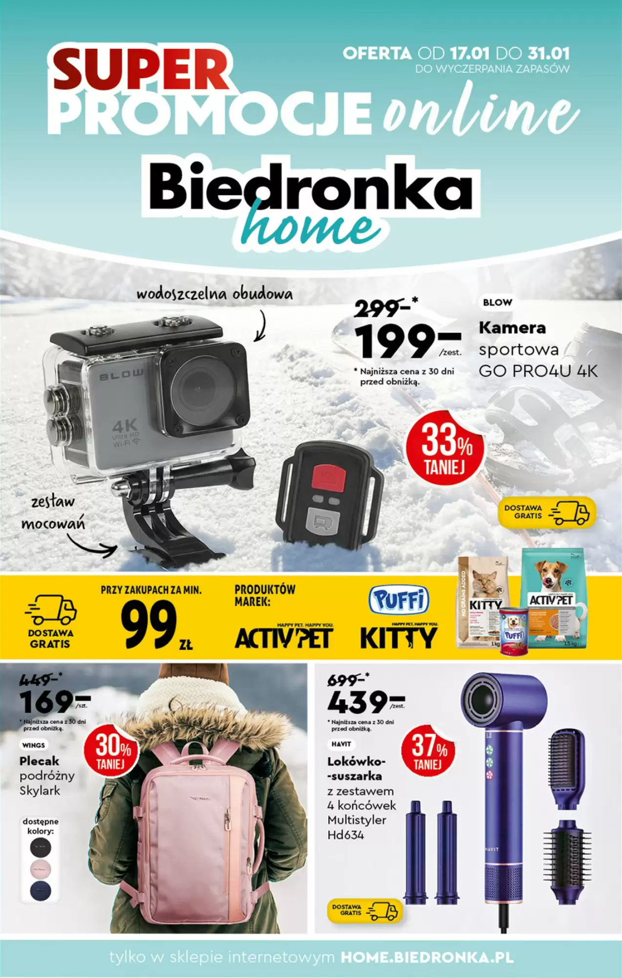 Biedronka Gazetka 17.01.2026 - 31.01.2026
