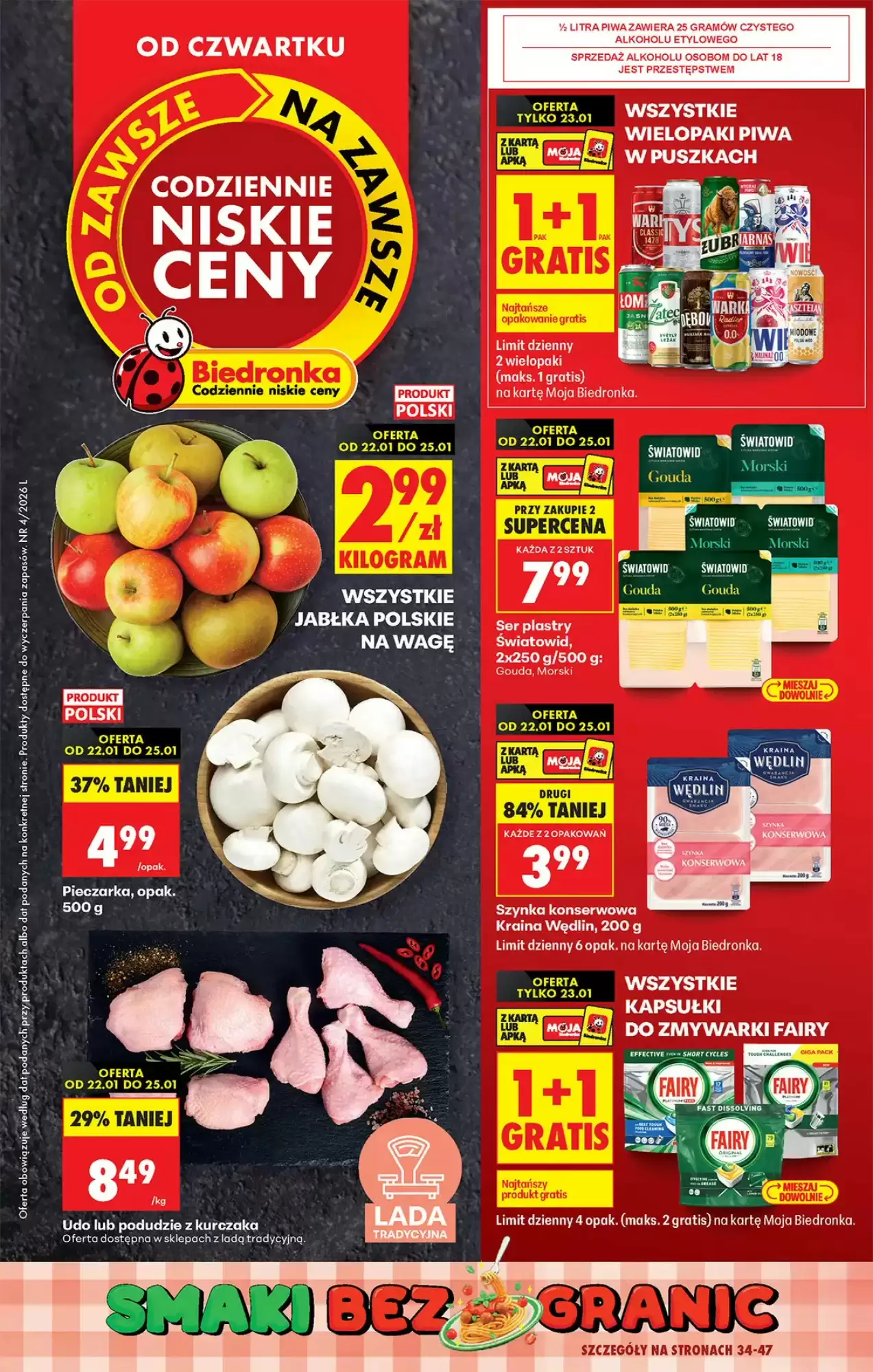 Biedronka Gazetka 22.01.2026 - 28.01.2026